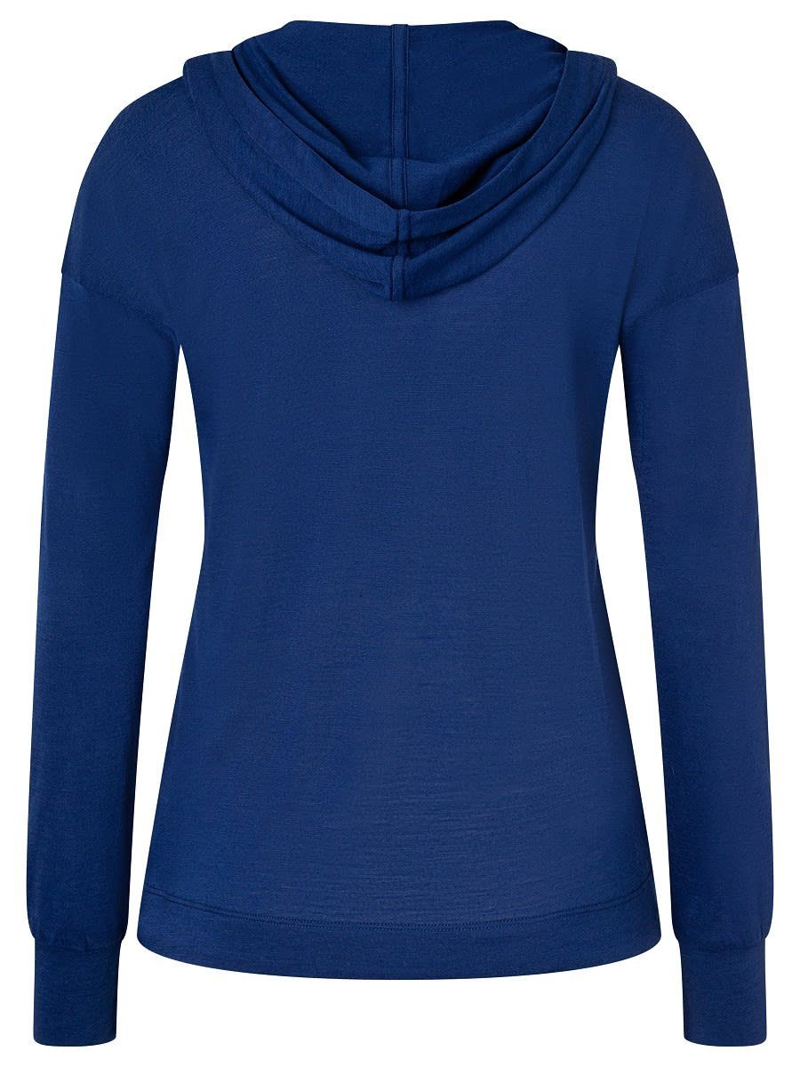 W Funnel SUPER.NATURAL Hoodie Damen Super.natural Blue Depths Longpullover