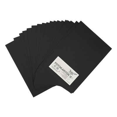 Folia Bastelkartonpapier, Fotokarton, Format A4, 300 g/m², 50 Blatt
