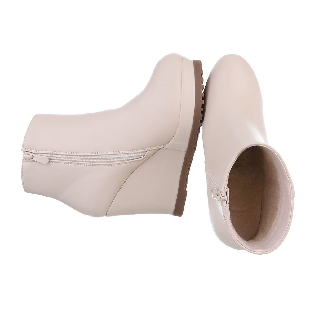 Ital-Design Damen Freizeit Plateaustiefelette (87108855) Keilabsatz/Wedge H günstig online kaufen