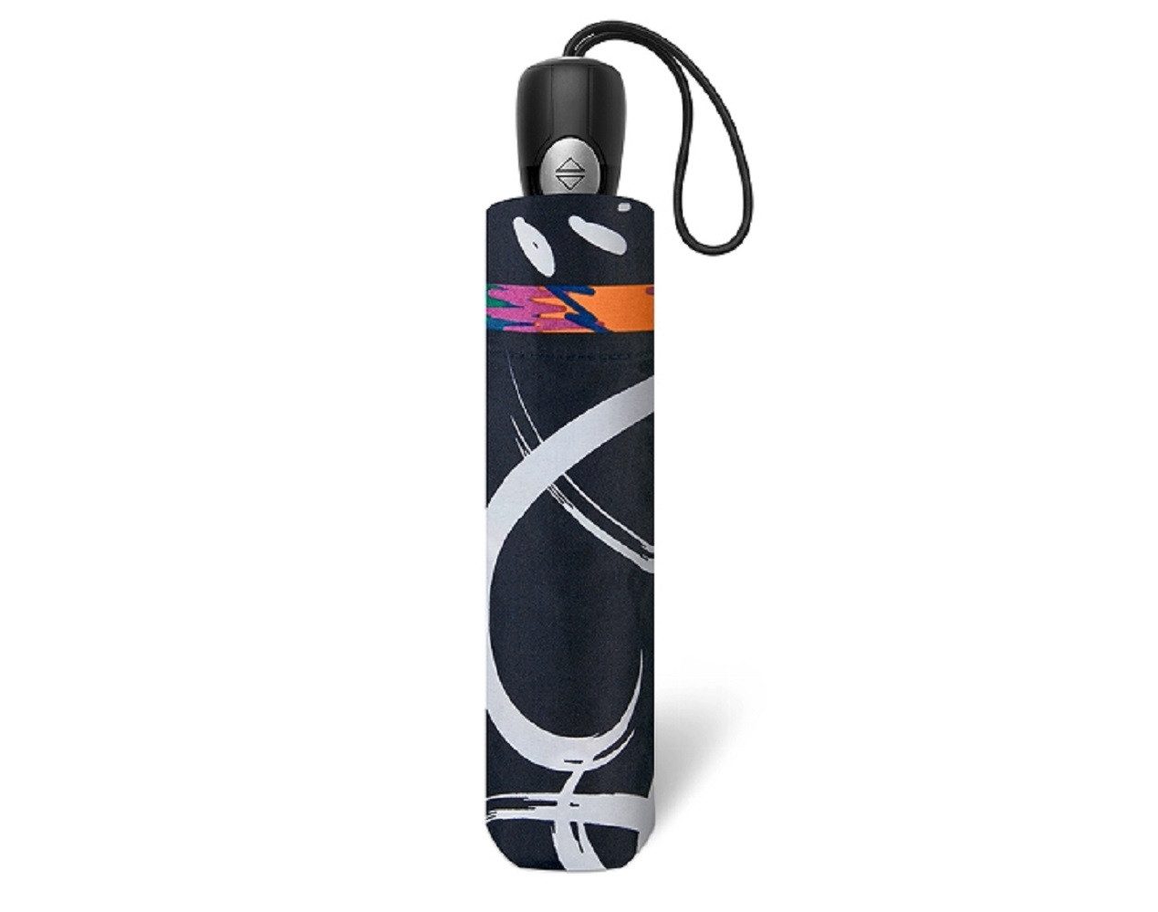 HAPPY RAIN Langregenschirm Pierre Cardin Easymatic Light Foulard Auf-Zu Automatik, Windproof