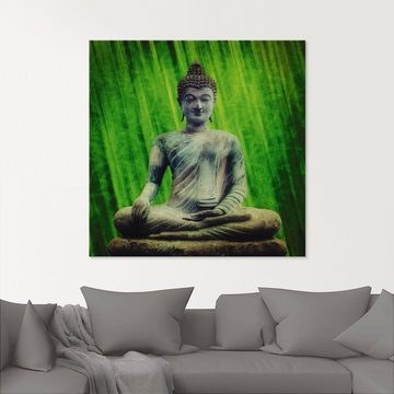 Artland Glasbild Buddha, Religion (1 St), in verschiedenen Größen