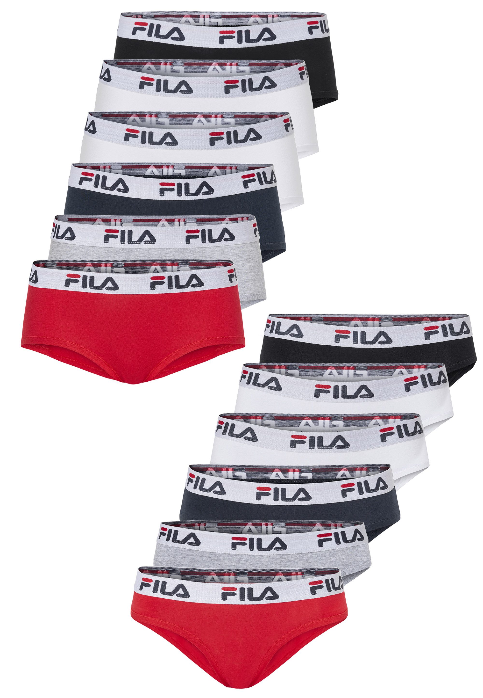 Fila Slip (12-St) 12er-Pack mit elastischem Logobund