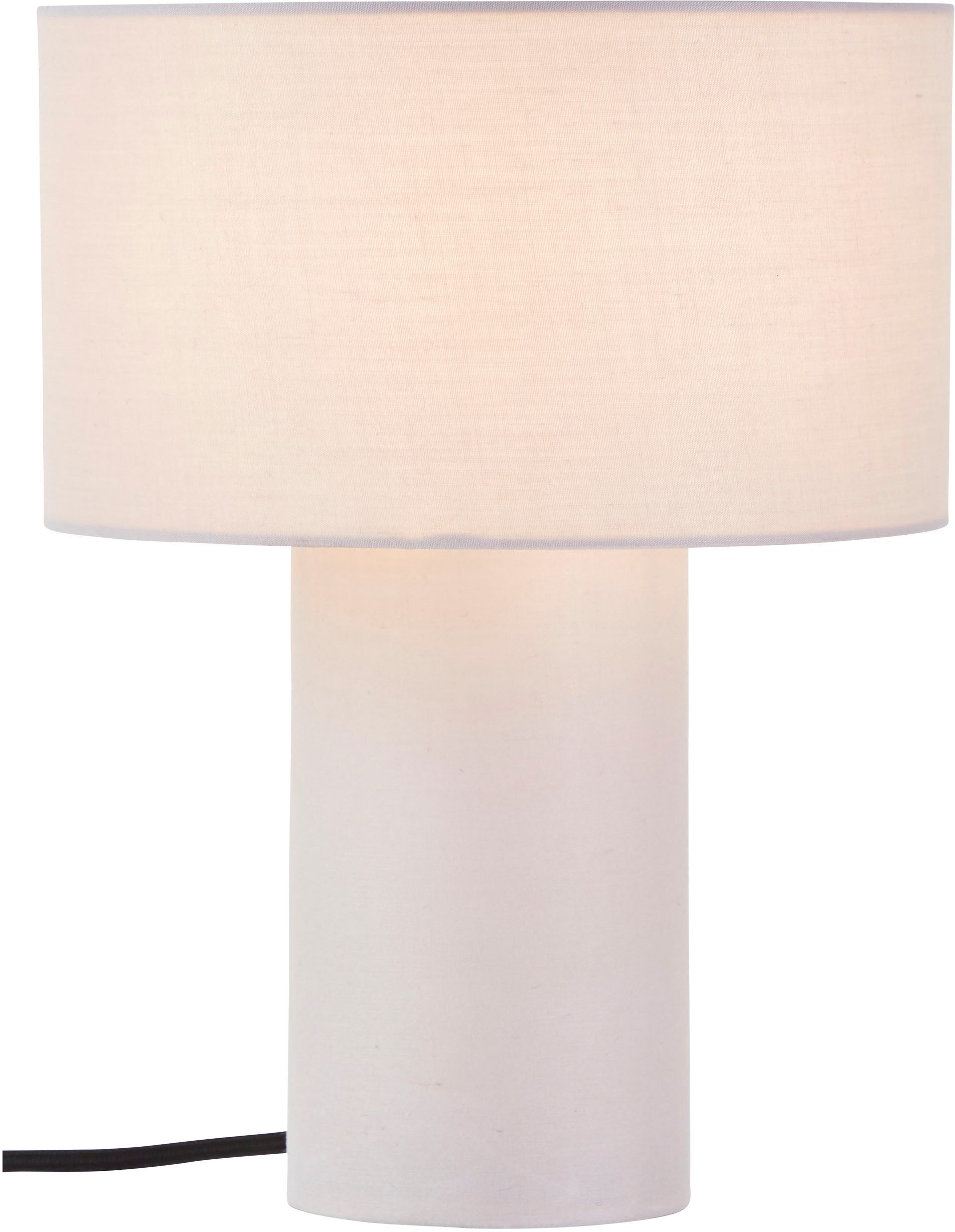 my home Tischleuchte Alrik - Lampe mit Stoffschirm, Ein-/Ausschalter, ohne günstig online kaufen