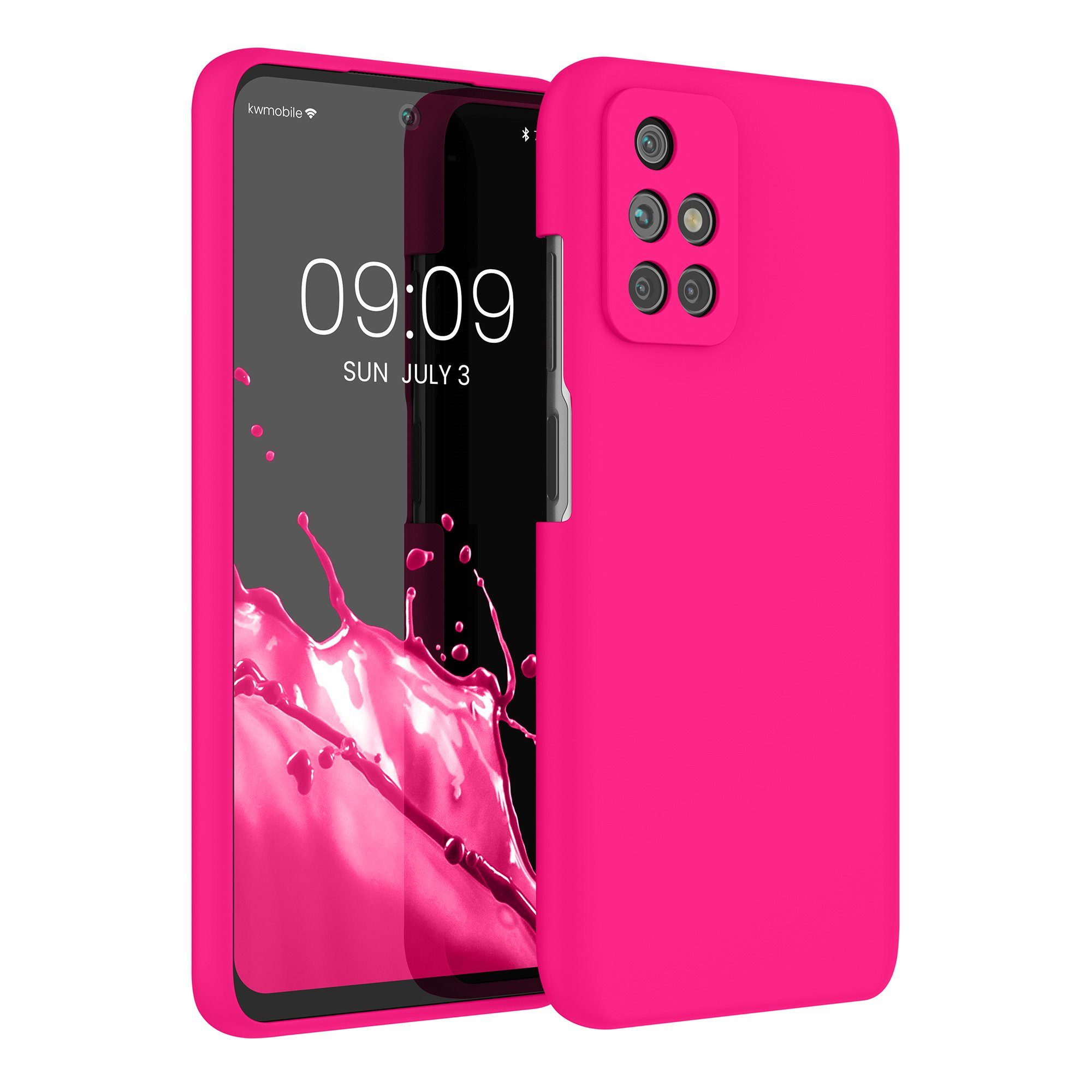 kwmobile Handyhülle Hülle für Xiaomi Redmi 10 (2021 / 2022), Hülle Silikon  gummiert - Handyhülle - Handy Case Cover