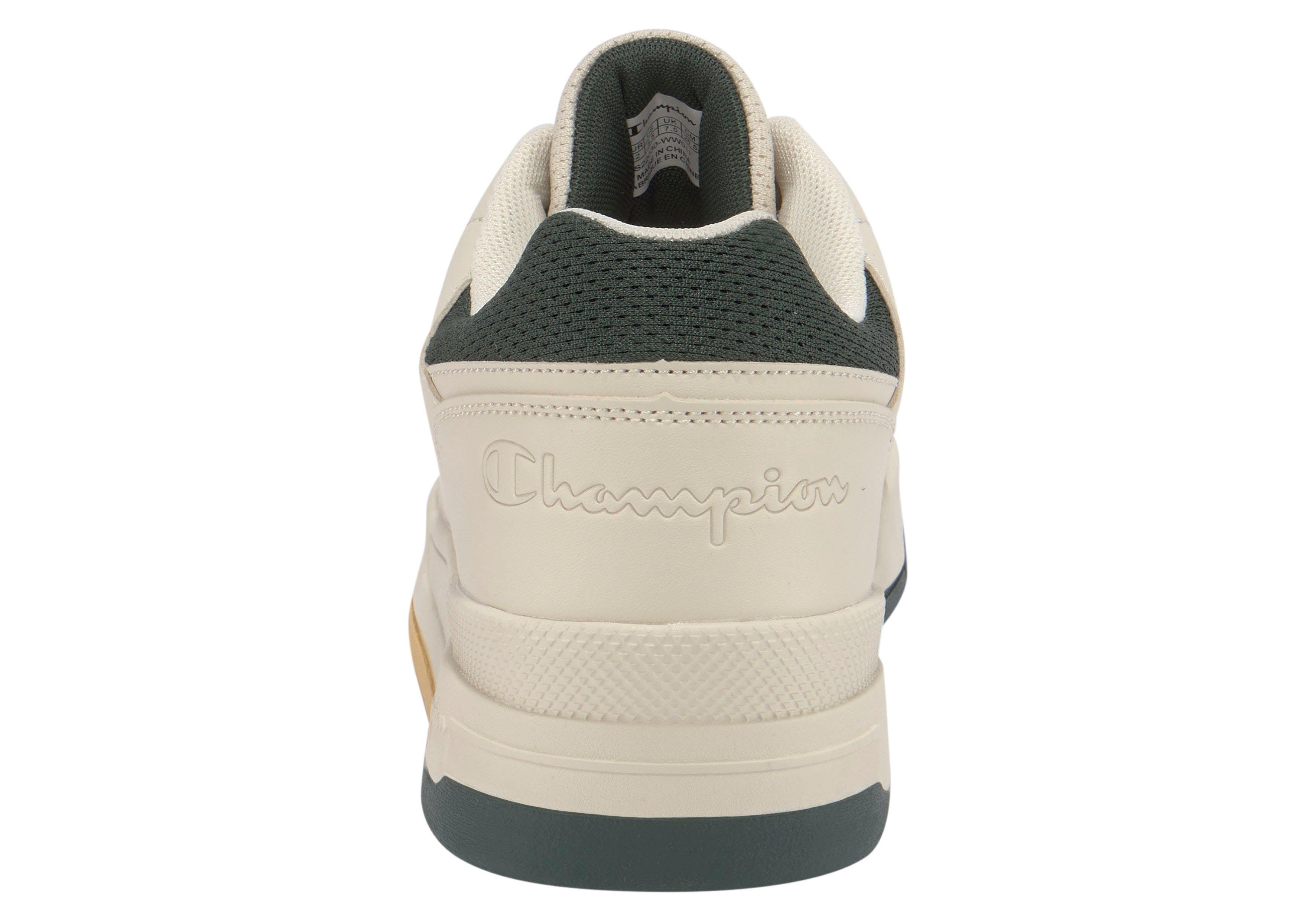 Sneaker beige-grün Champion REBOUND LOW HERITAGE