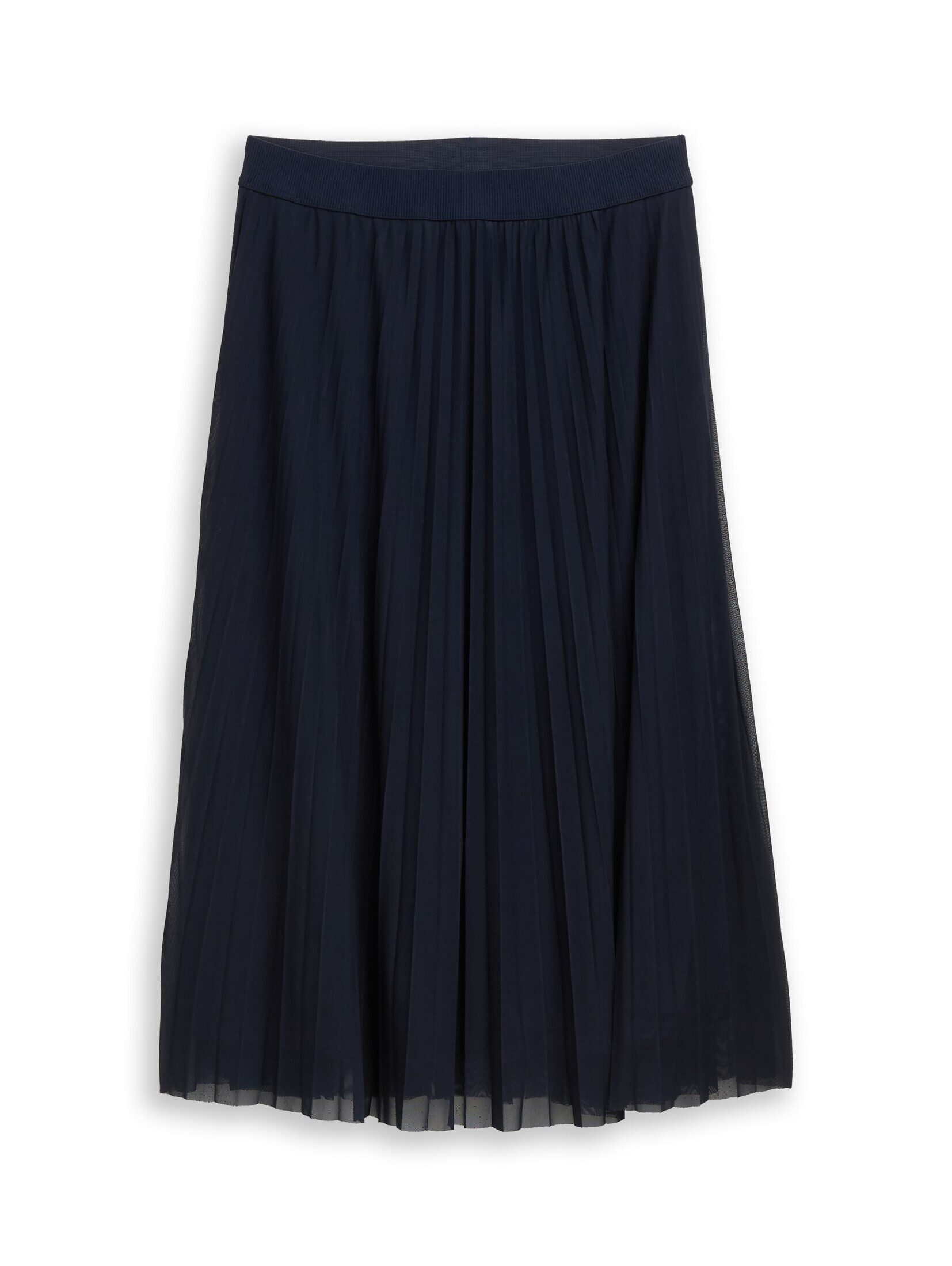 TOM TAILOR Sommerrock Röcke High Waist Plissee Midi-Rock