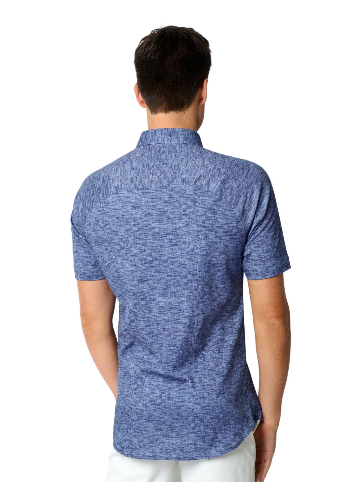 DESOTO Kurzarmhemd Slim-Fit Hemd - Slim Fit