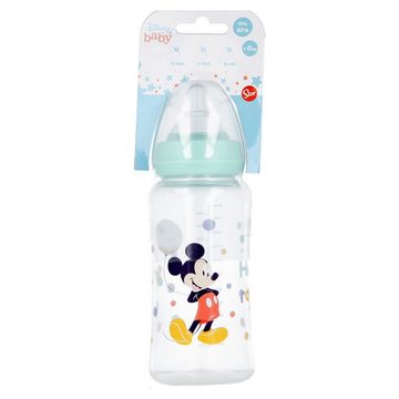 Disney Babyflasche Disney Baby Mickey Maus Milchflasche Babyfläschchen ab 0 Monate, 360 ml