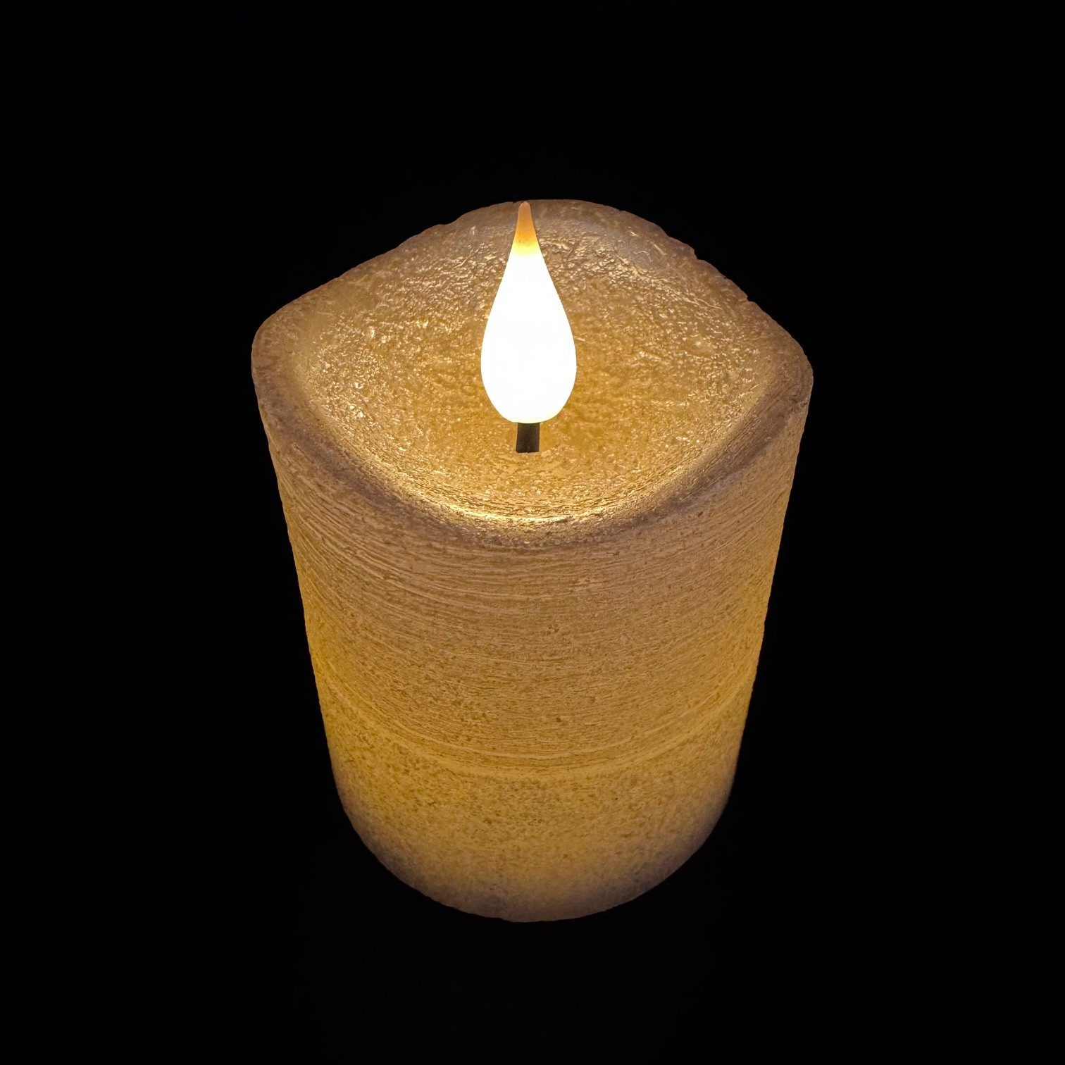 Online-Fuchs LED-Kerze 4 Votivkerzen, Teelichter XL aus Echtwachs mit Timer günstig online kaufen