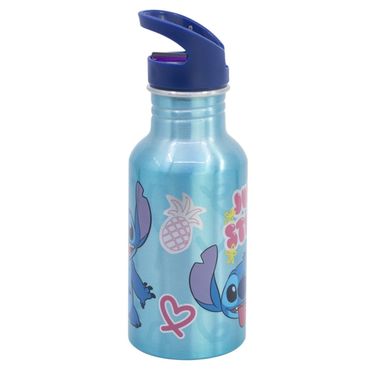 Lilo & Stitch Trinkflasche Wasserflasche 545 ml Flasche mit Trinkaufsatz und Schraubverschluss