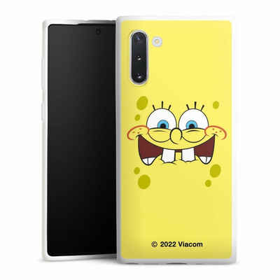 DeinDesign Handyhülle Spongebob Schwammkopf Offizielles Lizenzprodukt Kindheit, Samsung Galaxy Note 10 Silikon Hülle Bumper Case Handy Schutzhülle