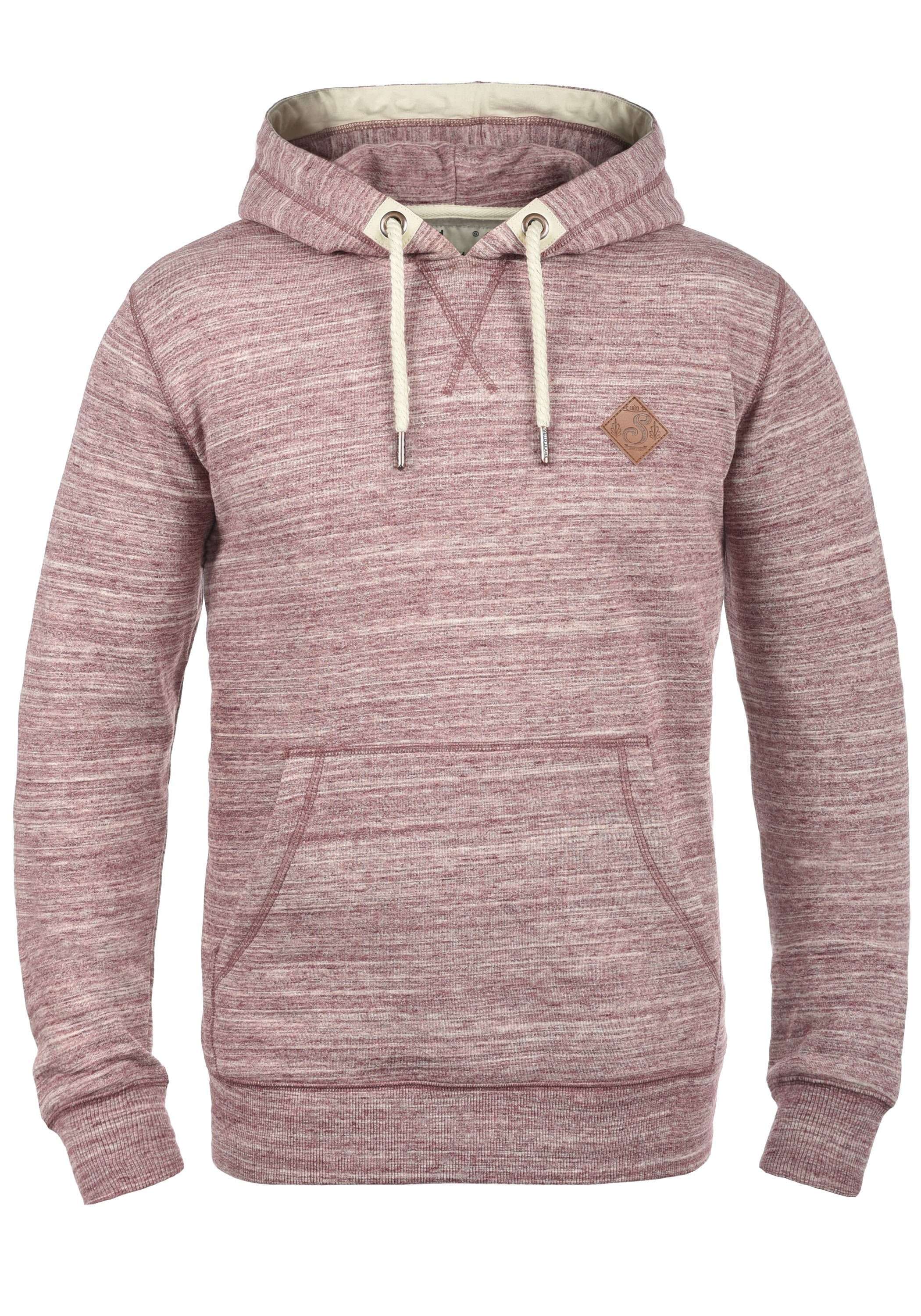 !Solid Hoodie SDKevin Kapuzensweatshirt mit Fleece-Innenseite Wine Red (0985)