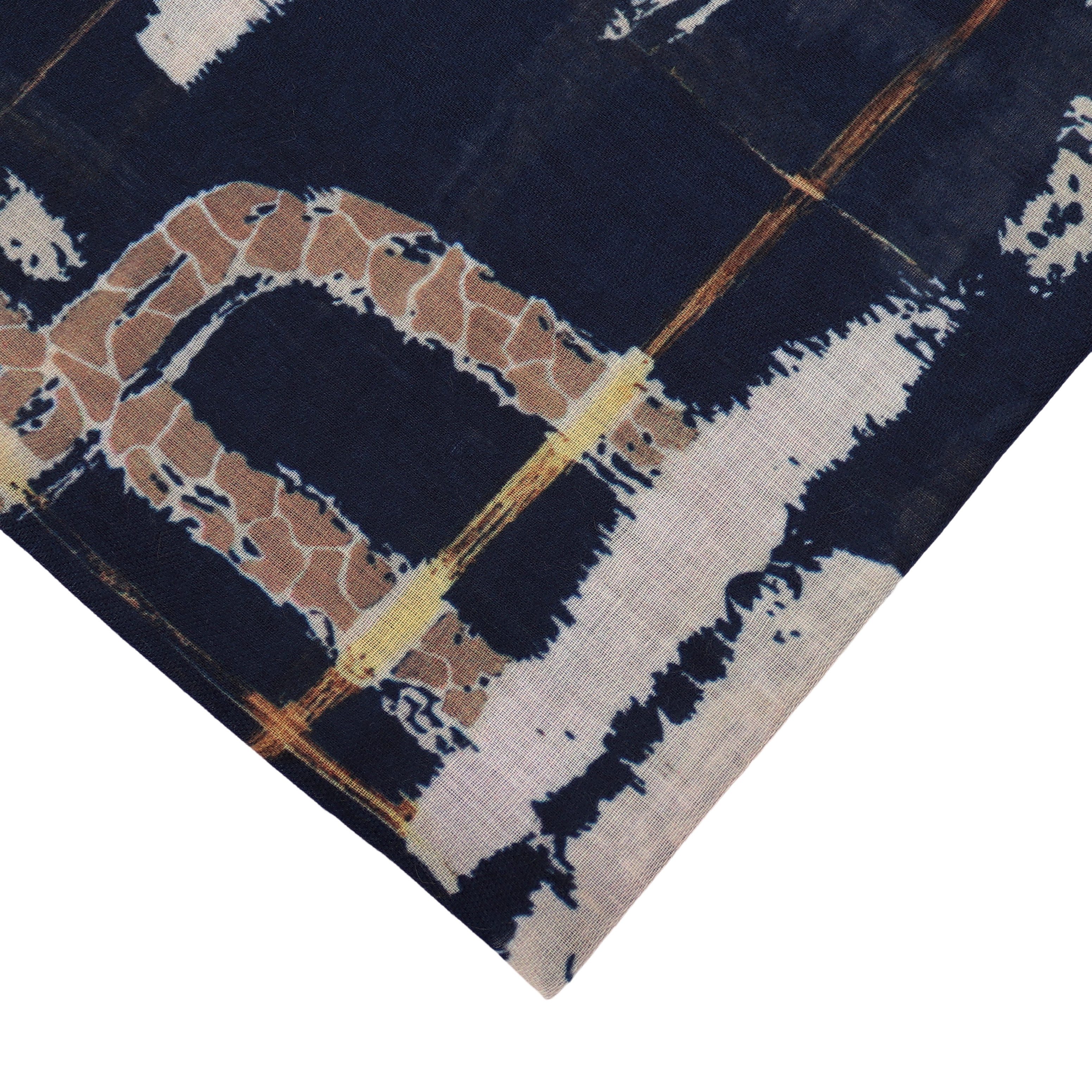 MIRROSI Loop Damen Schal Weich aus 100% Viskose Groß, Schlauchschal, Abstraktmuster, (ca.60x80cm, zweimal um den Hals wickelbar), Damen Halstuch Stola ideal für – Bild 4 von 4
