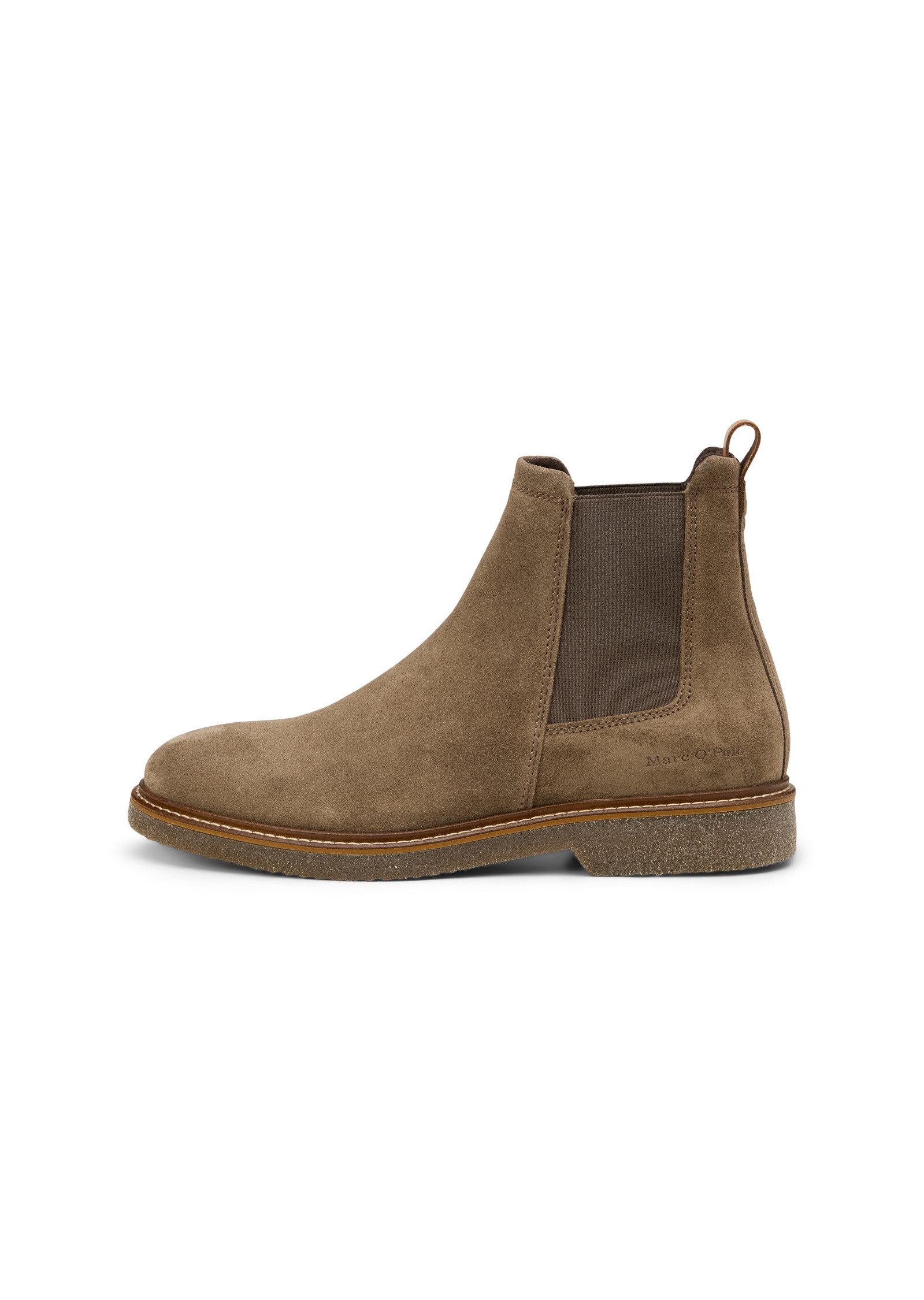 Marc O'Polo aus softem Velours-Rindleder Chelseaboots