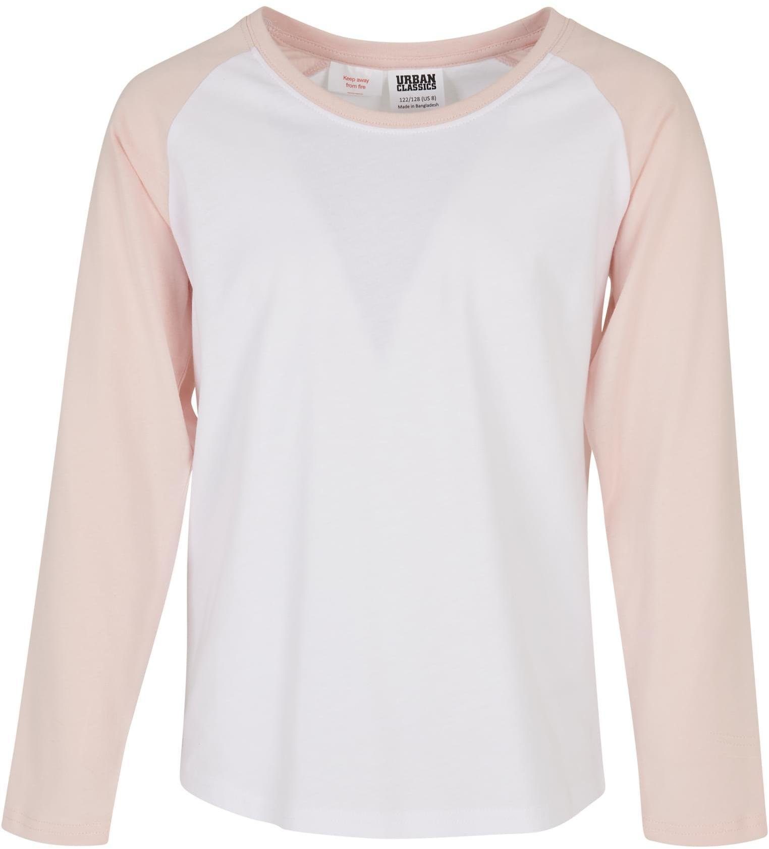 Langarmshirt Girls Contrast Raglan Longsleeve Langarm Shirt Mädchen