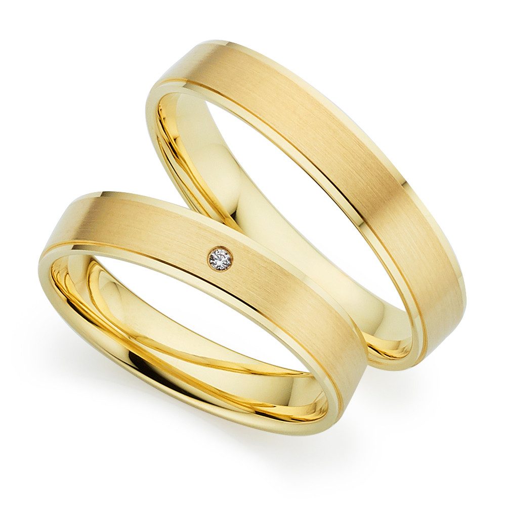 Phönix Trauring Schmuck Partnerring Ehering Verlobungsring Freundschaftsring, Made in Germany - wahlweise mit oder ohne Brillant