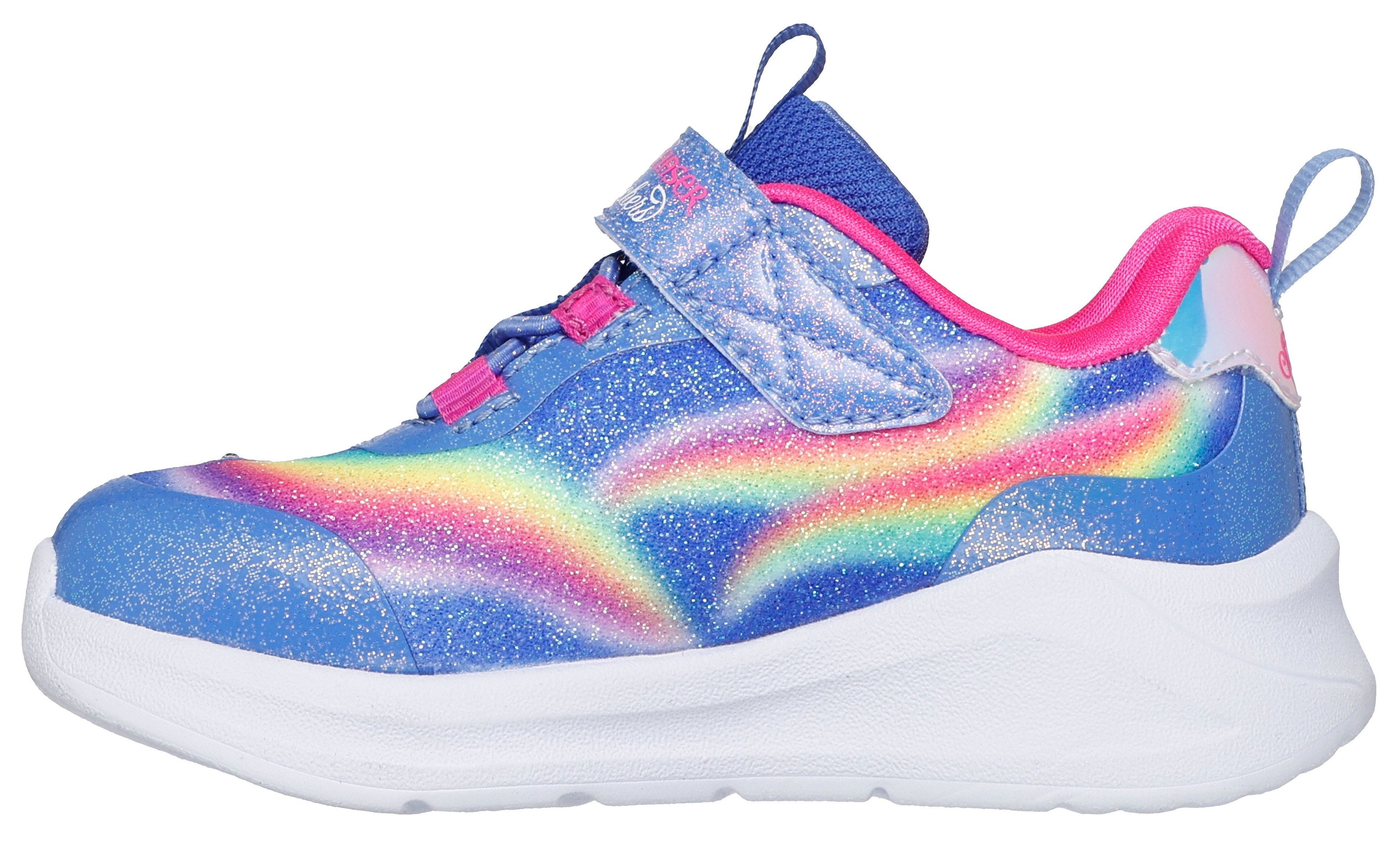Skechers UNICORN CHASER Sneaker Klettschuh mit blinkendem Einhorn, Größenschablone zum Download – Bild 5 von 5