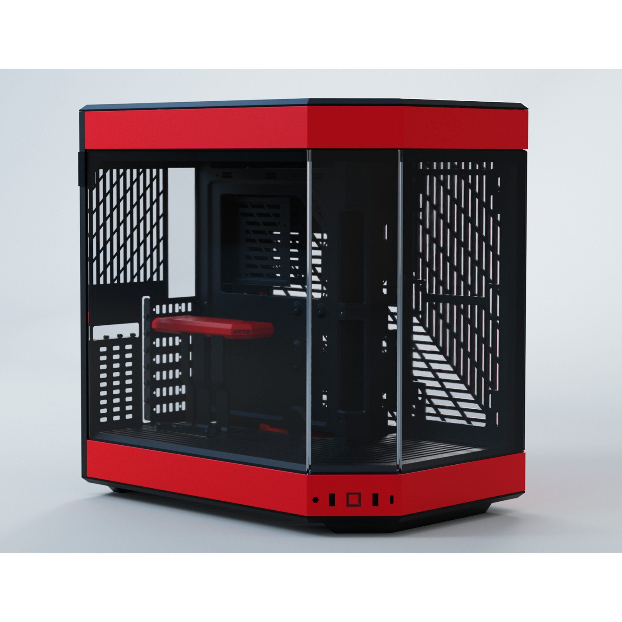 Hyte PC-Gehäuse HYTE Y60, Tower-Gehäuse, (Tempered Glass)
