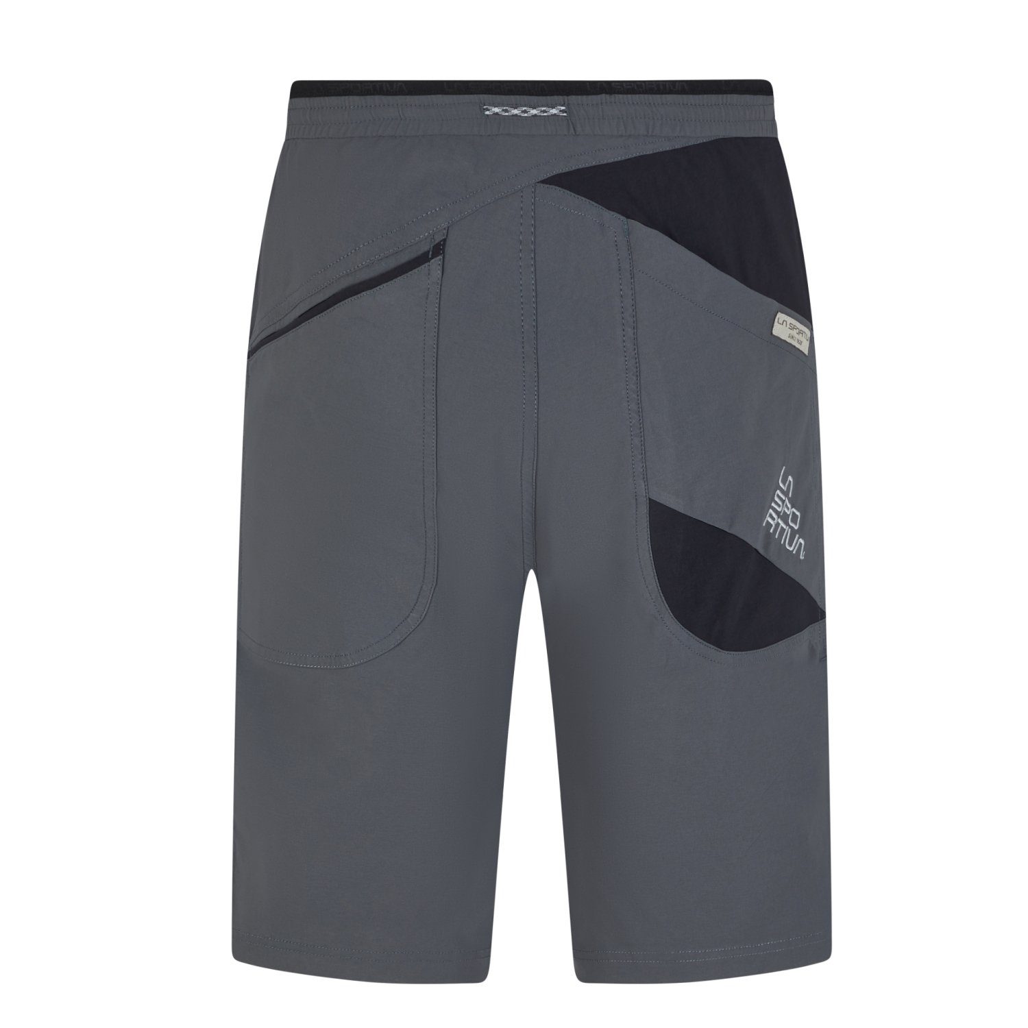 La Sportiva Trainingsshorts Belay Short Herren Stretch-Klettershort grau/schwarz
