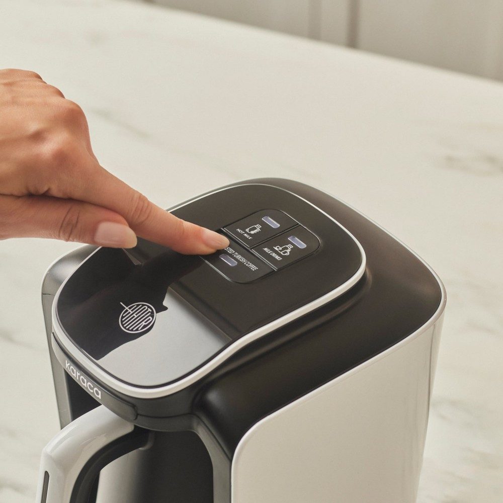 Karaca Espressomaschine Hatır Neo, Türkischen Kaffeemaschine Space Grey 535W 5 Tassen
