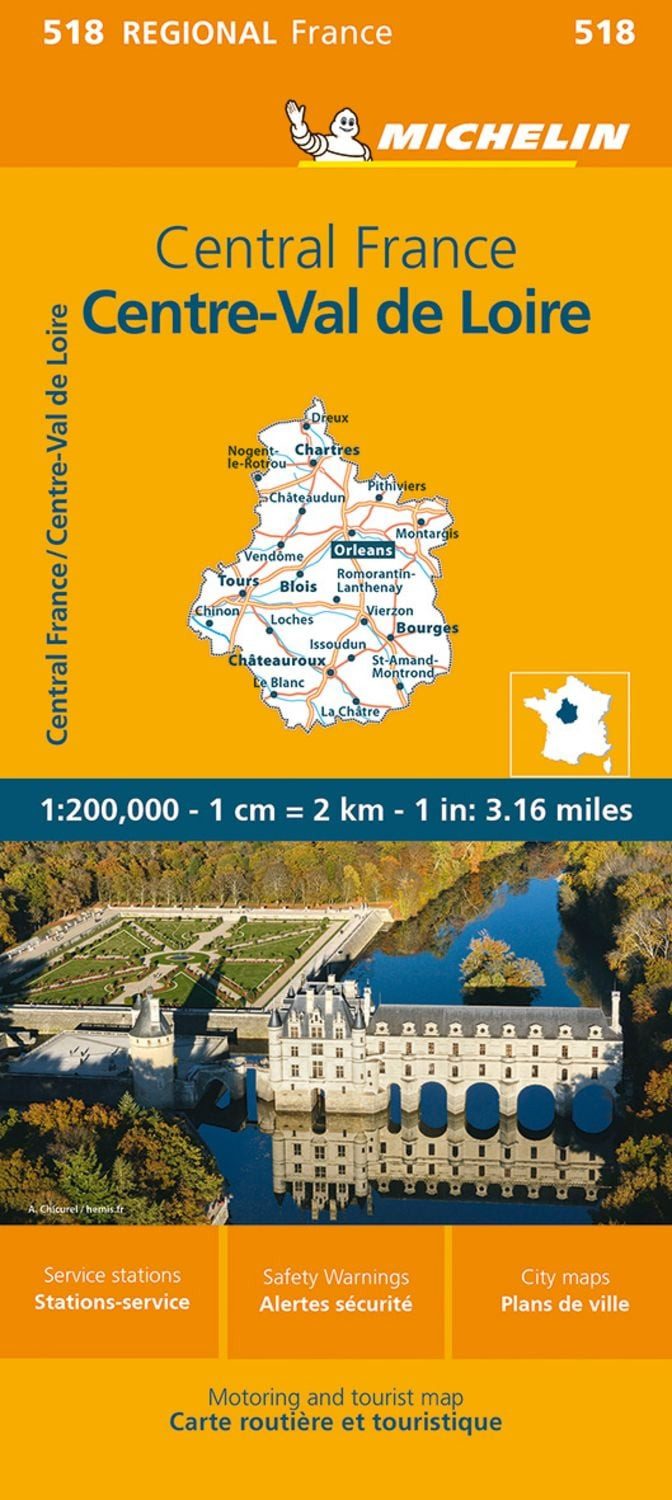 Michelin Zentralfrankreich / diverse