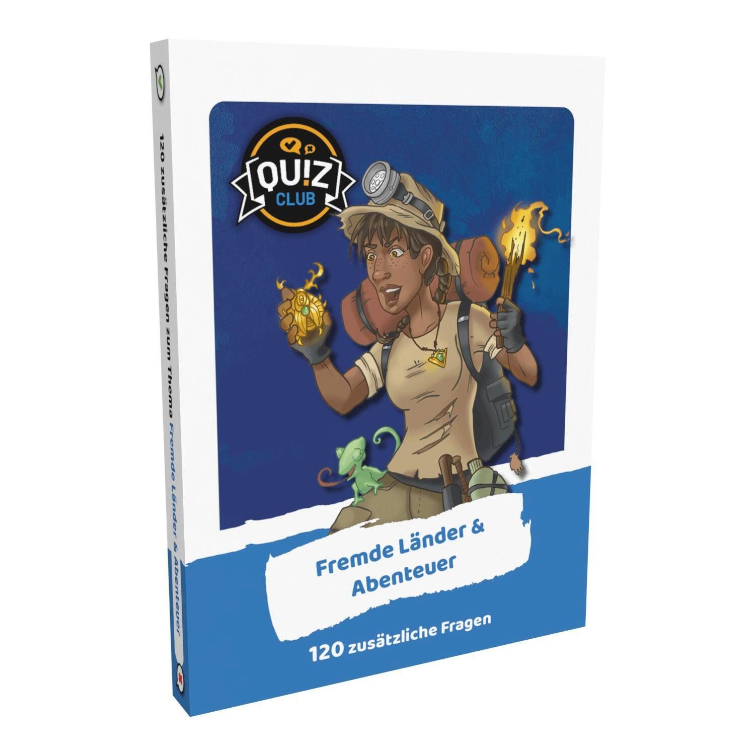 Funtails Spiel Quiz Club - Charakter Pack Fremde Länder und Abenteuer, Quiz Club - Charakter Pack Fremde Länder und Abenteuer