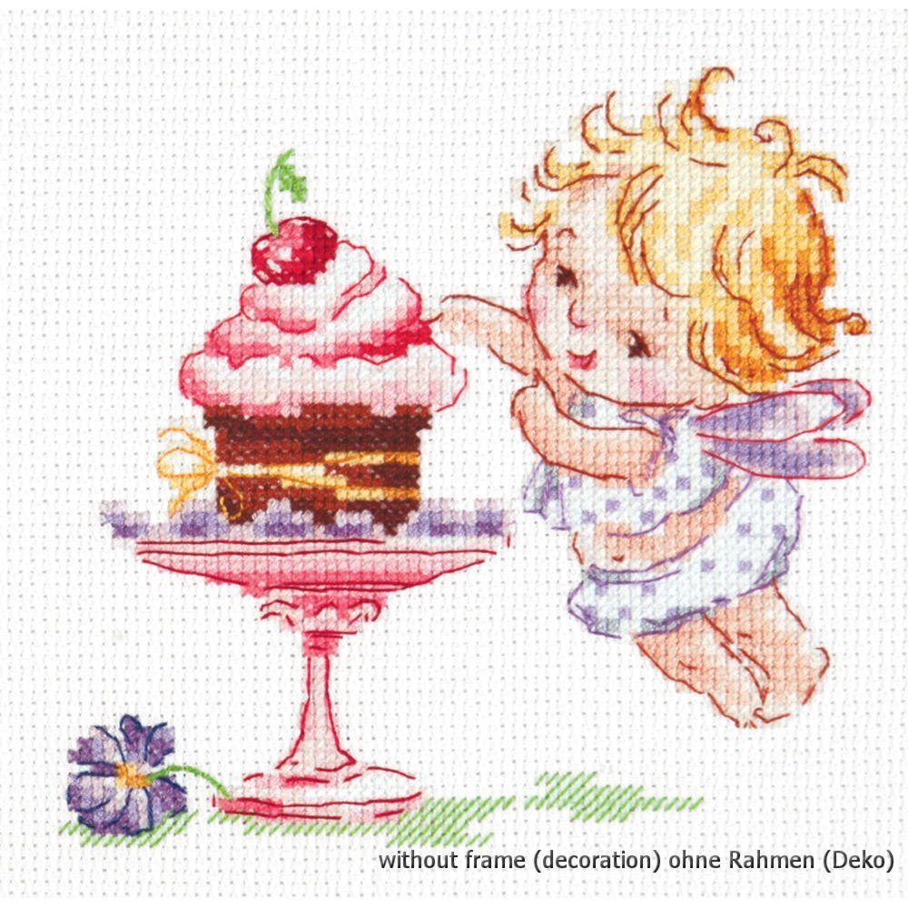 Magic Needle Kreativset Magic Needle Kreuzstichset "Ich liebe