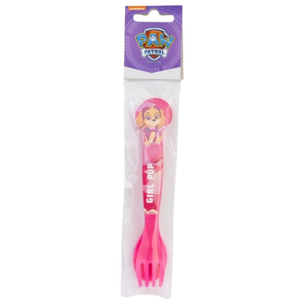 PAW PATROL Kinderbesteck Kinderbesteck Löffel und Gabel für Kinder (2-tlg), 1 Personen