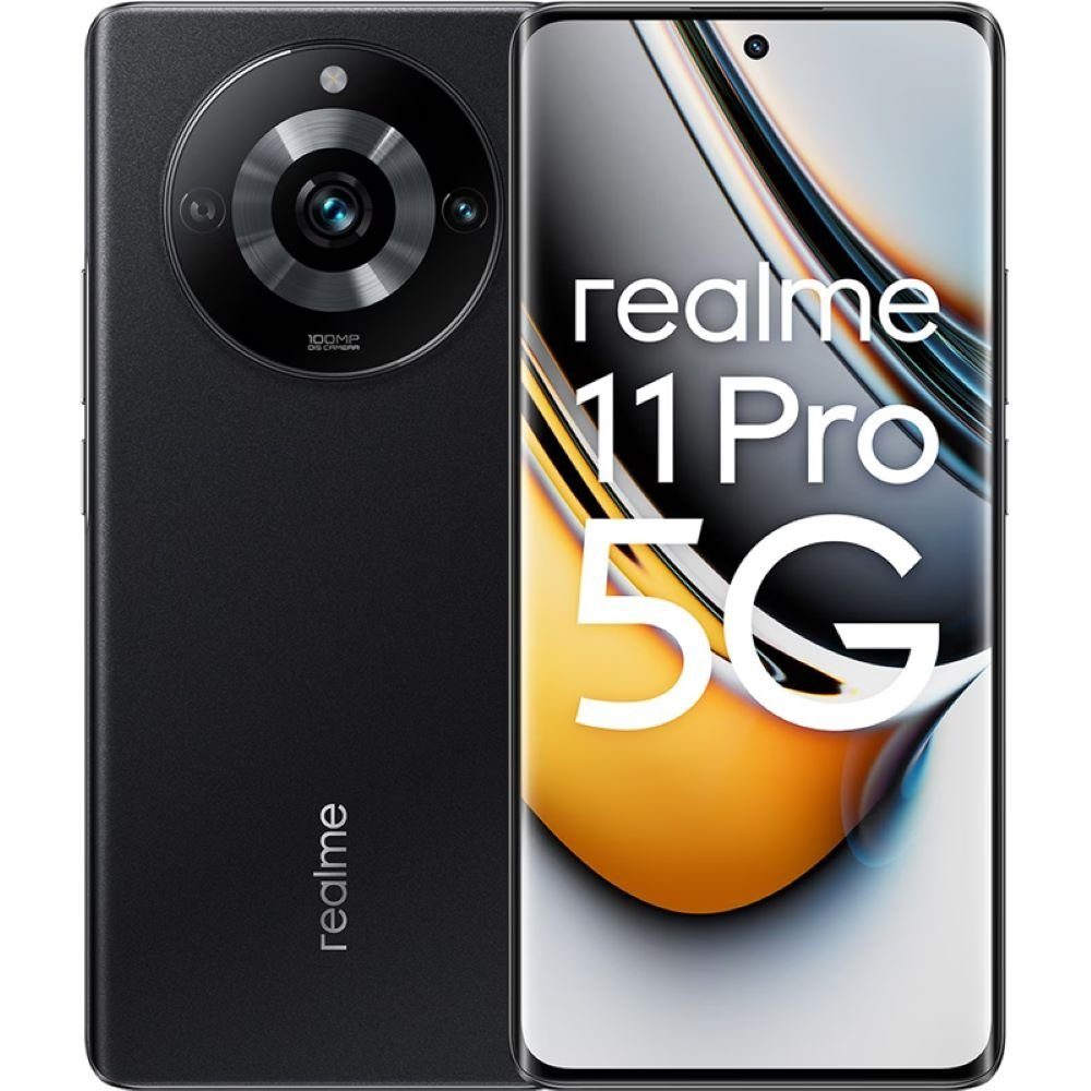Realme 11 Pro 5G 256 GB / 8 GB - Smartphone - astral black Smartphone (6,7 Zoll, 256 GB Speicherplatz)
