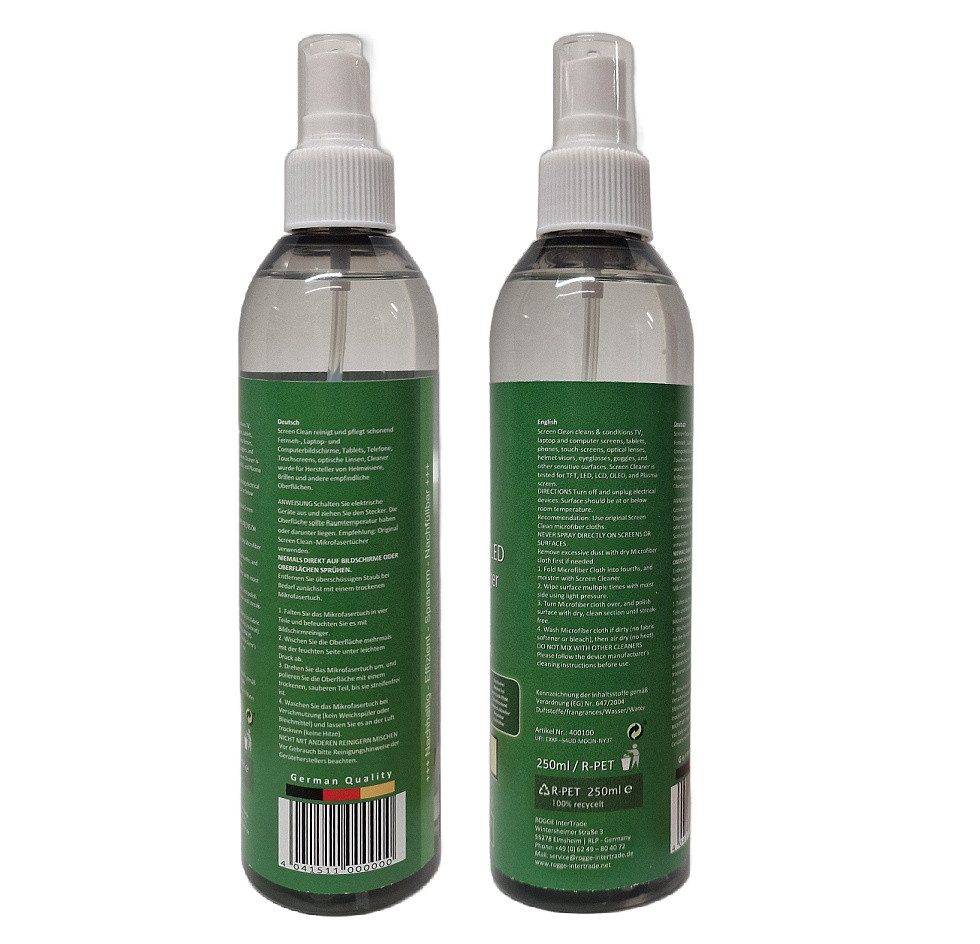 Screen Clean Reinigungs-Set LCD-TFT-LED Screen Cleaner, (1-St)