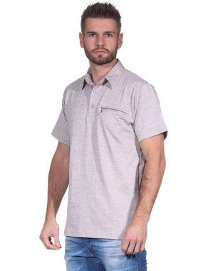 EloModa Poloshirt Herren Poloshirt T-Shirt Polo-Hemd Kurzarm, (1-tlg)