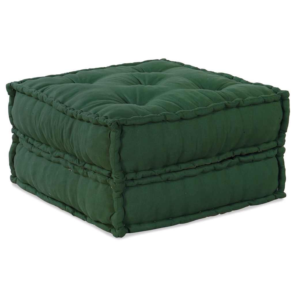 vidaXL Sitzauflage Modulares Sofaelement Grün 70x70x36 cm Stoff, (1 St)