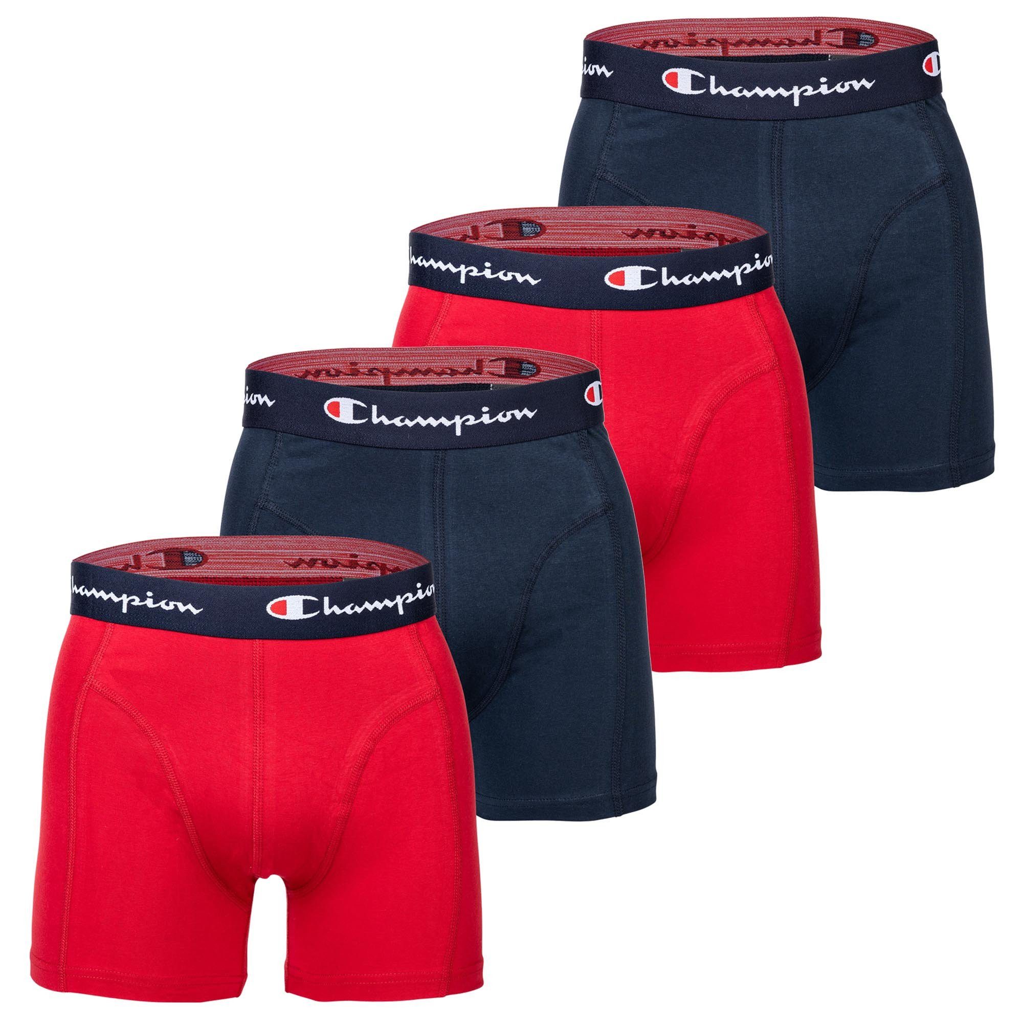 Boxer Herren Boxershort 4er Pack Baumwollmischung