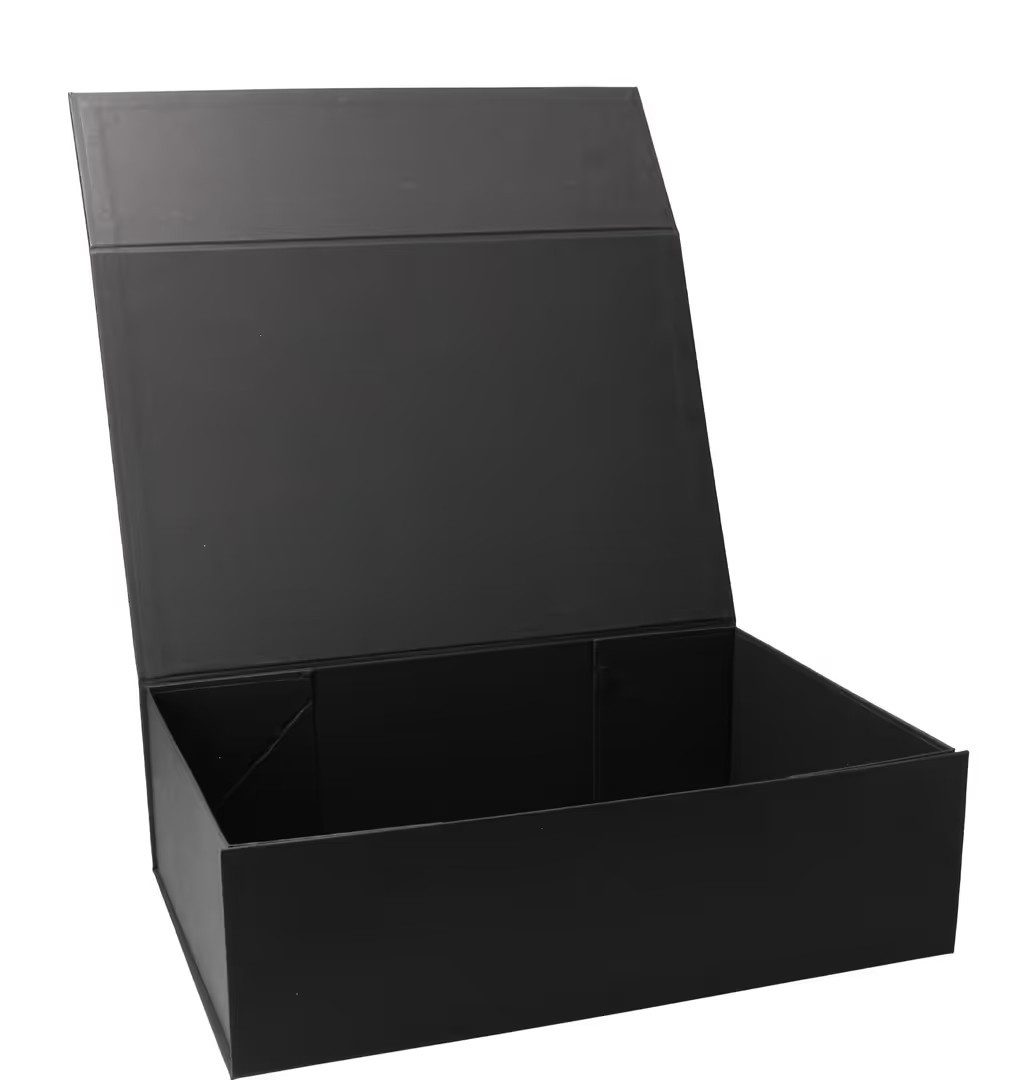 ideas in Boxes Geschenkbox für Weihnachten, Premium Geschenkkarton mit Deckel, 33x22x10 cm mit Magnetverschluss, Wiederverwendbar - Merry Christmas