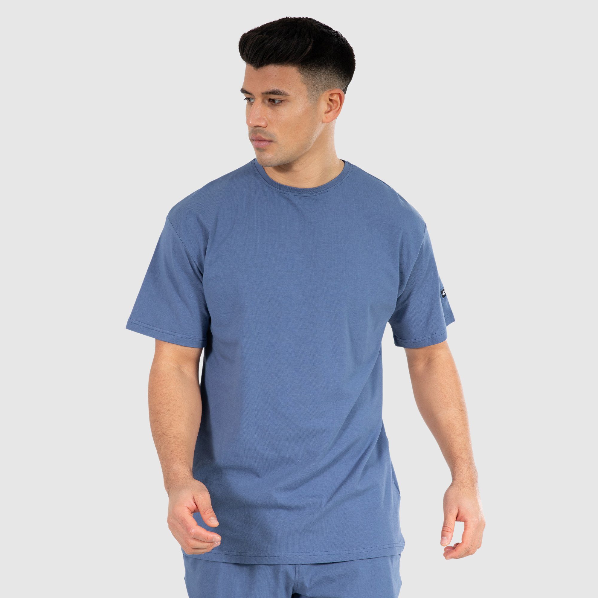 Smilodox T-Shirt T-Shirt Avis - Dunkelblau