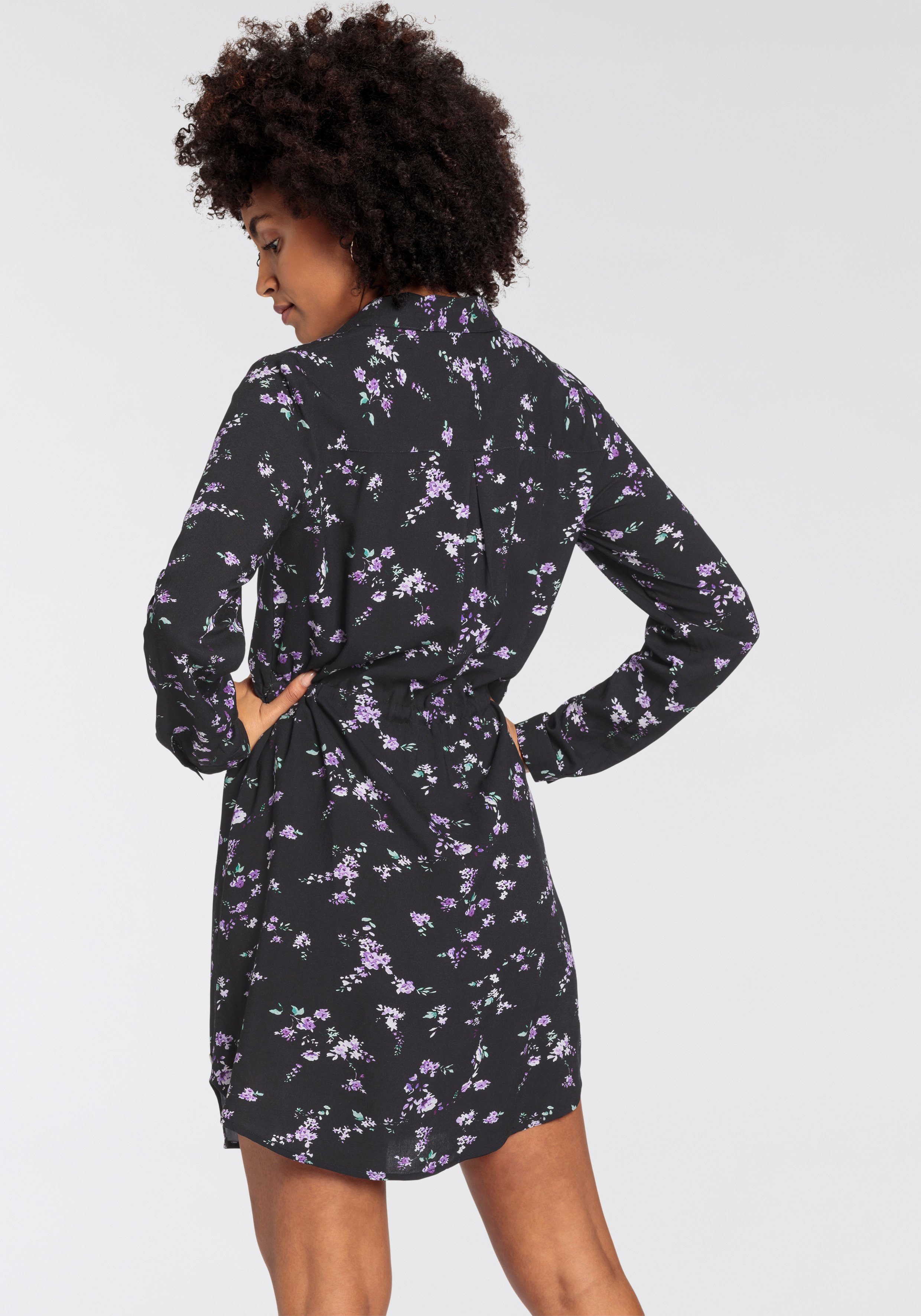 Tamaris Hemdblusenkleid mit Blumenmuster - NEUE günstig online kaufen