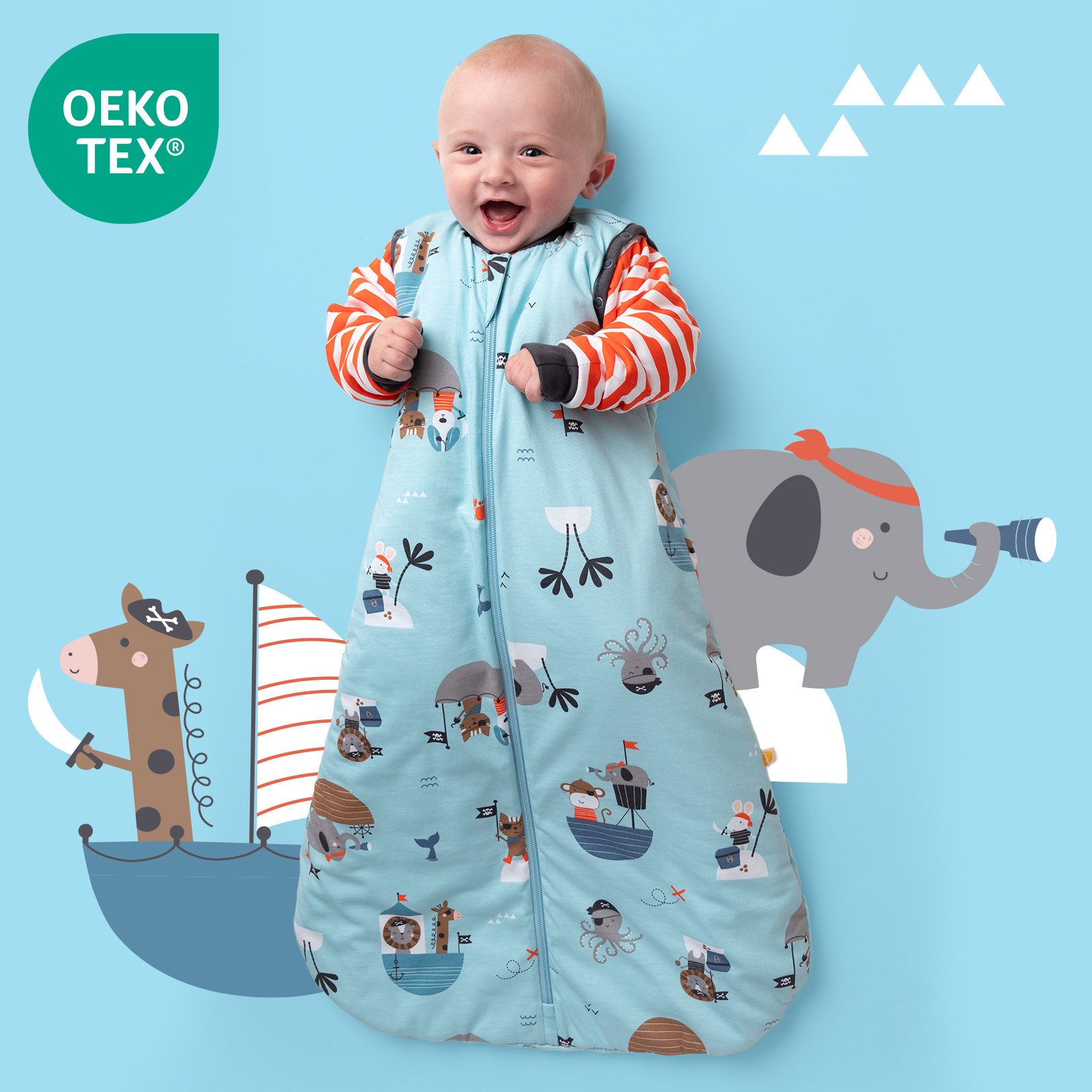 Schlummersack Kinderschlafsack Babyschlafsack, 2.5 Tog OEKO-TEX zertifizier günstig online kaufen