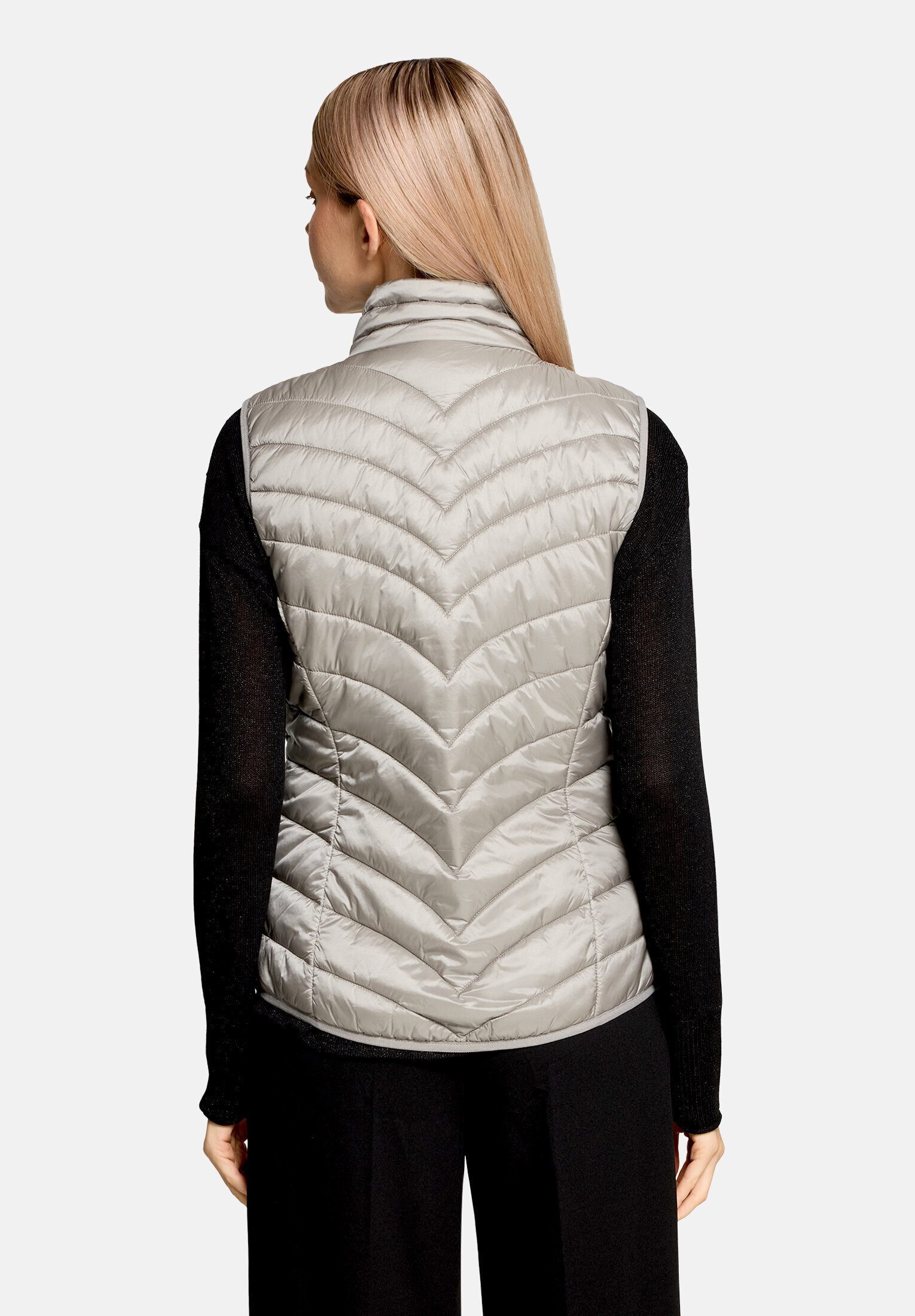 Betty Barclay Strickweste Damen mit Stehkragen