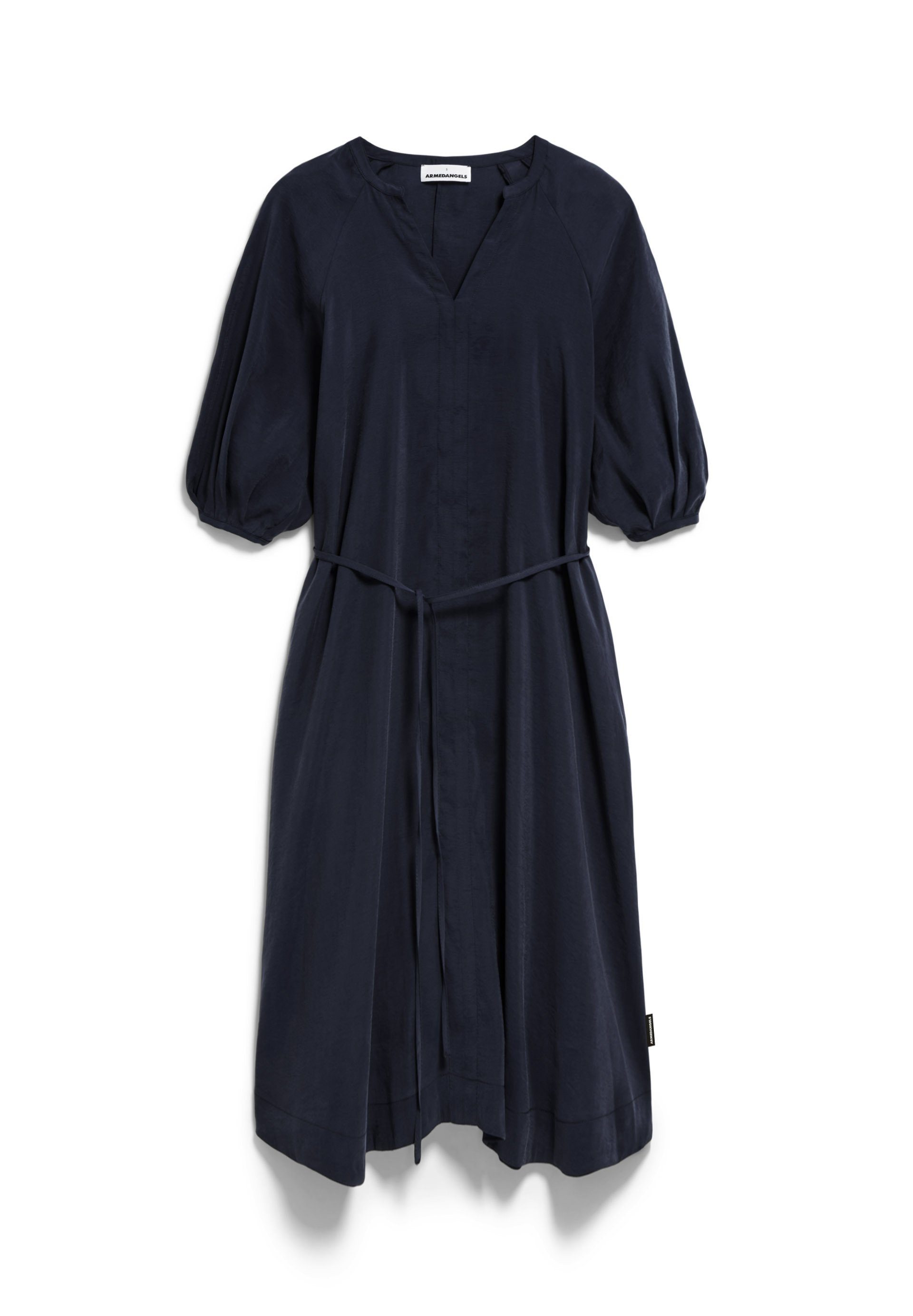 Armedangels Midikleid ATESSAA Webkleid Loose Fit aus TENCEL™ Modal Mix Loose Fit