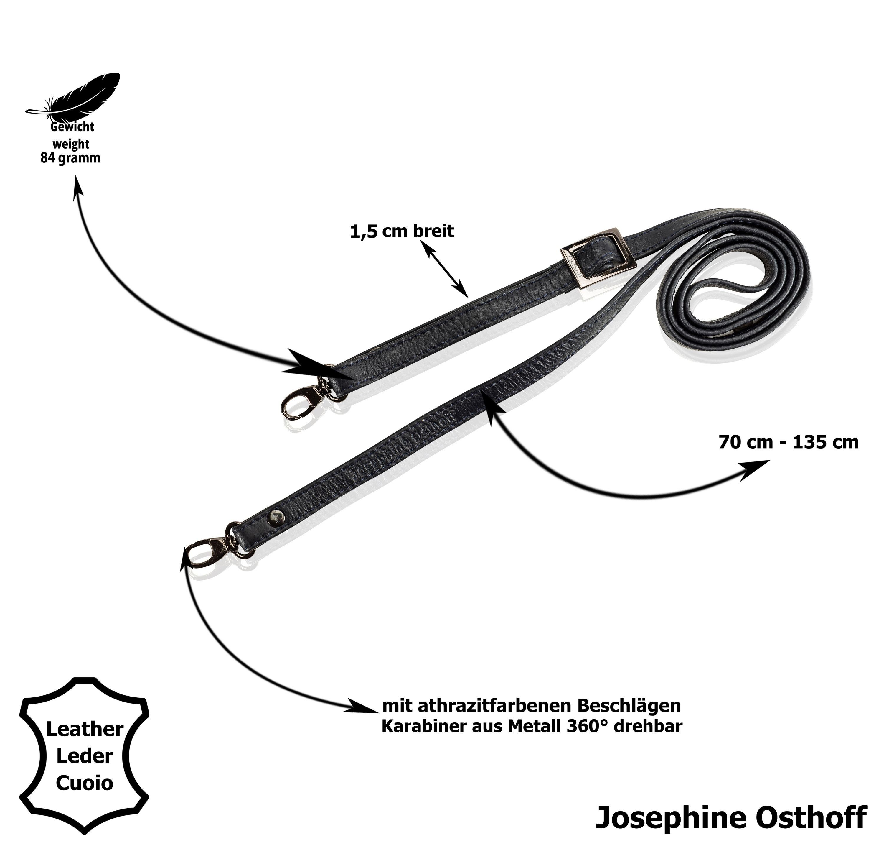 Schulterriemen Osthoff Josephine 1,5 cm schwarz/anthrazit Schulterriemen
