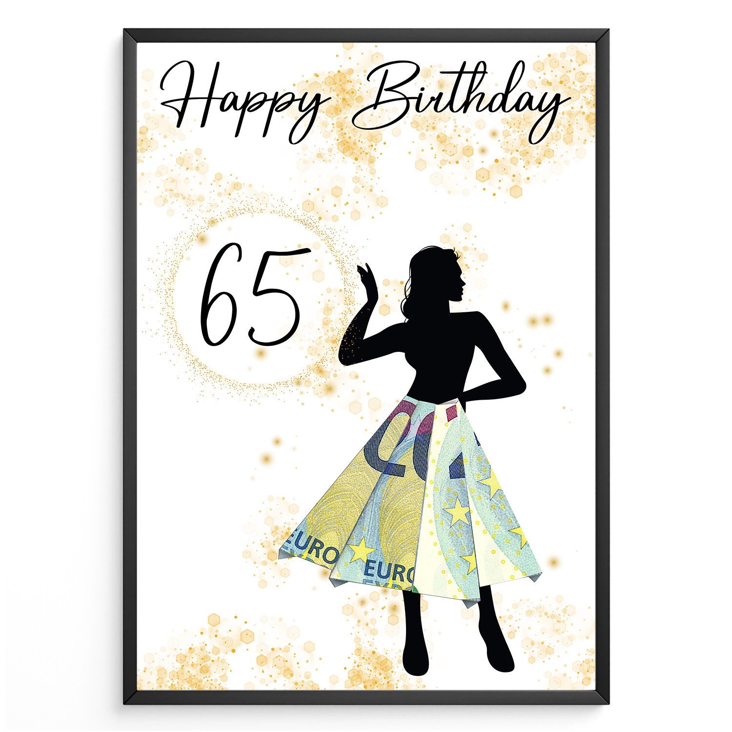 Tigerlino Poster Geburtstag Frauen Freundin Geldgeschenk günstig online kaufen