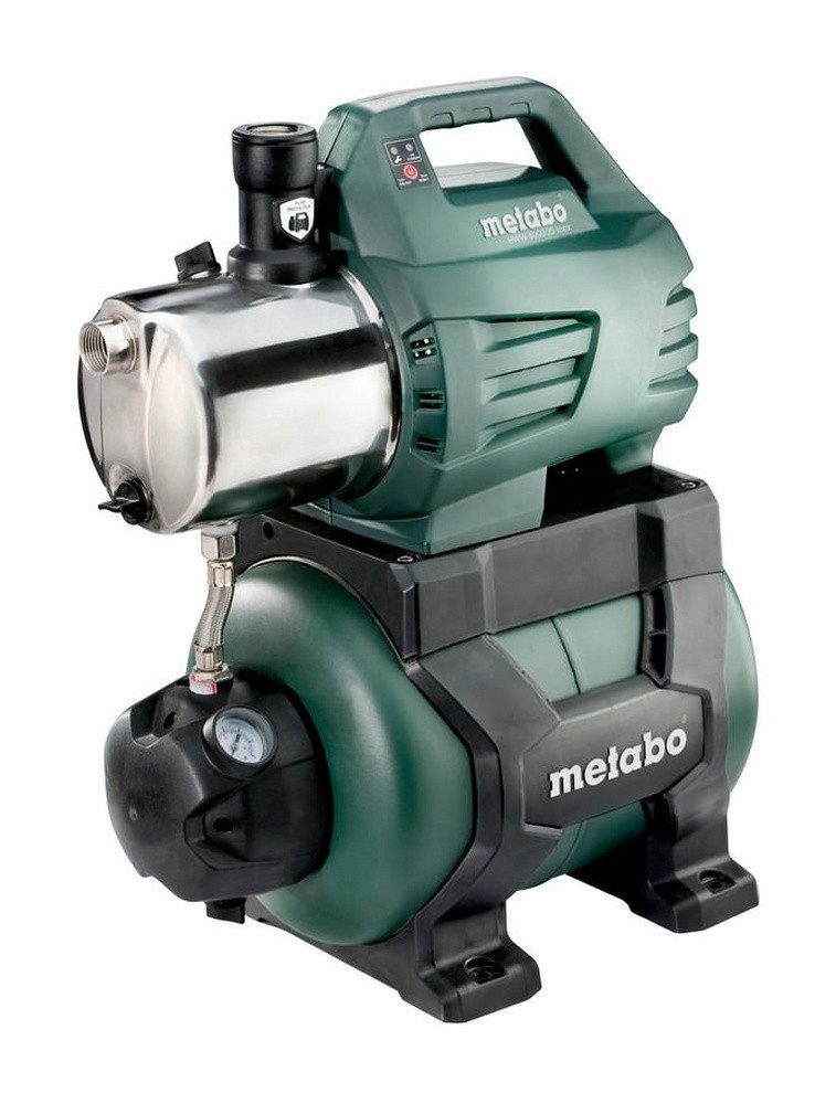 metabo Hauswasserwerk HWW 6000/25 Inox, Bewässern, Fördern & Auspumpen Klarwasser