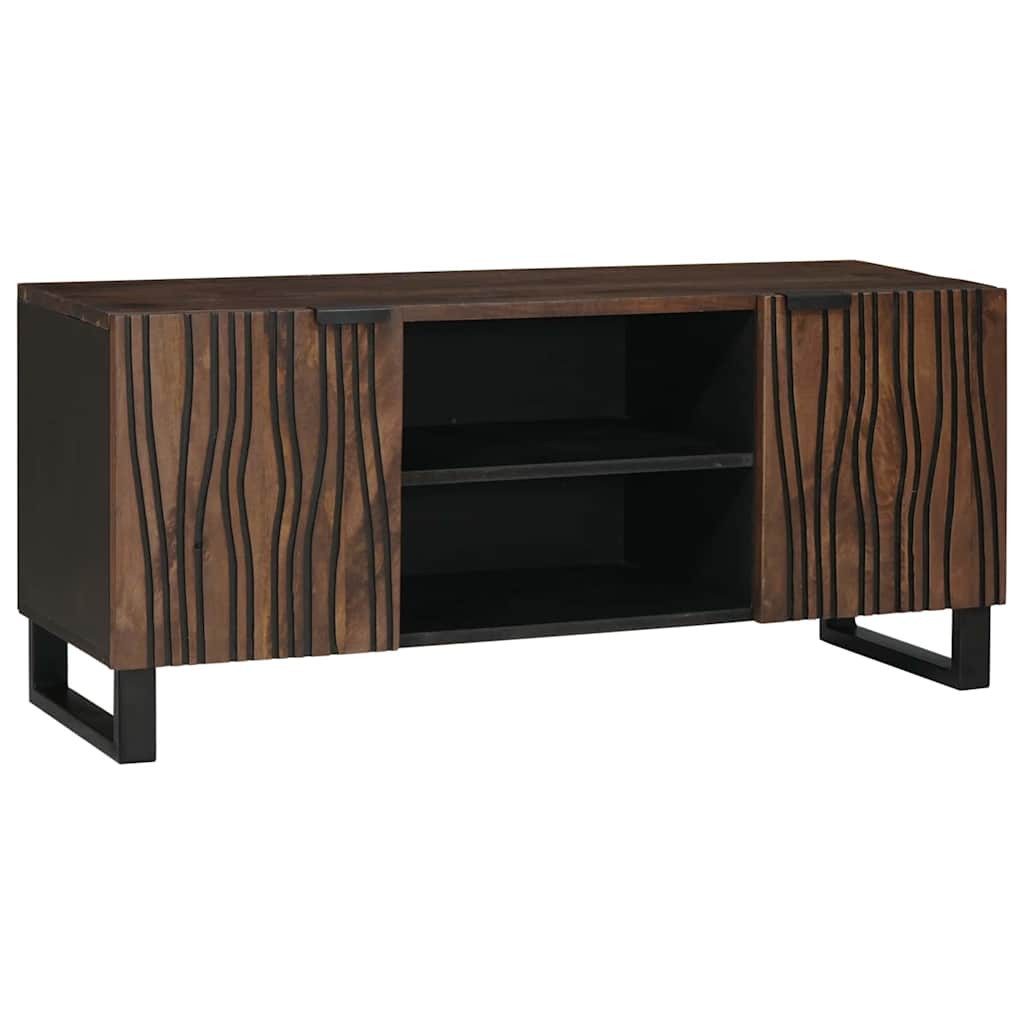 vidaXL TV-Schrank TV-Einheiten 105 x 33 x 46 cm Walnuss Holzwerkstoff (1-St)