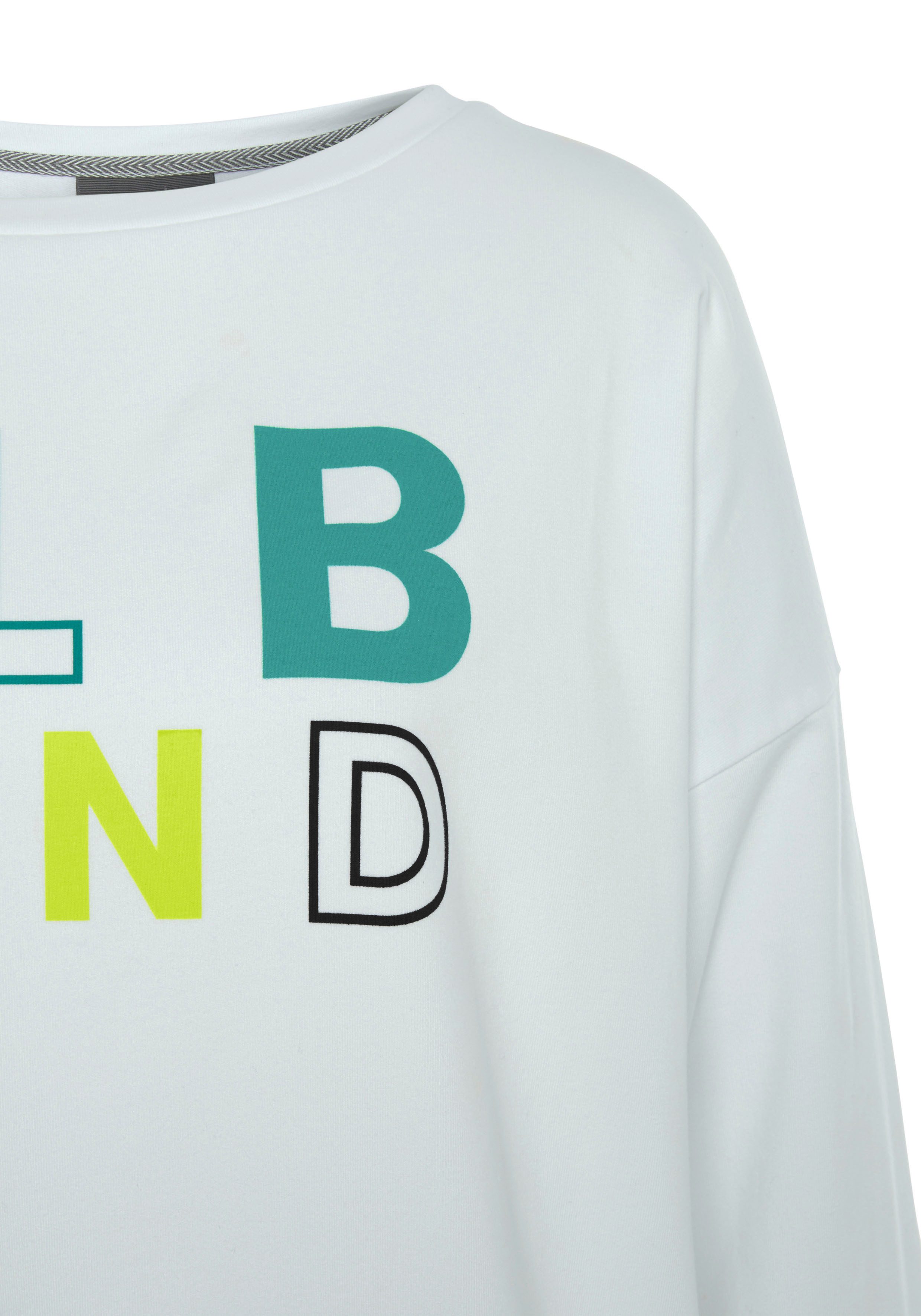 Elbsand Sweatshirt Aliisa mit Logodruck vorne, Basic-Passform, sportlich-casual – Bild 5 von 5