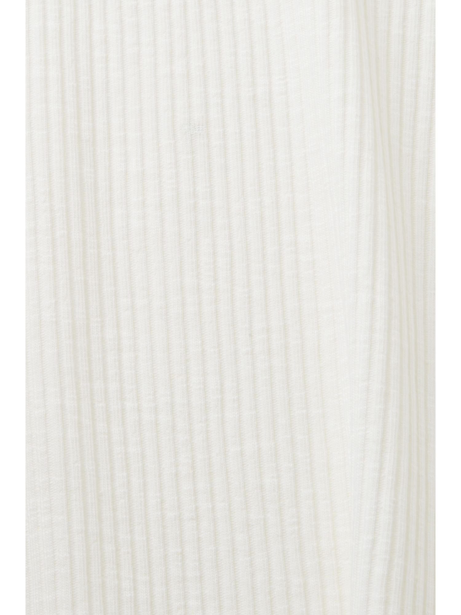 WHITE OFF 3/4-Arm-Shirt T-Shirt Jersey aus Esprit geripptem