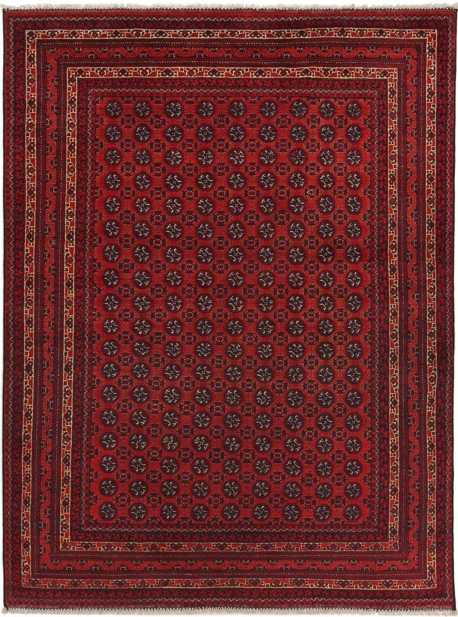 Orientteppich Afghan Mauri 151x201 Handgeknüpfter Orientteppich, Nain Trading, rechteckig, Höhe: 6 mm