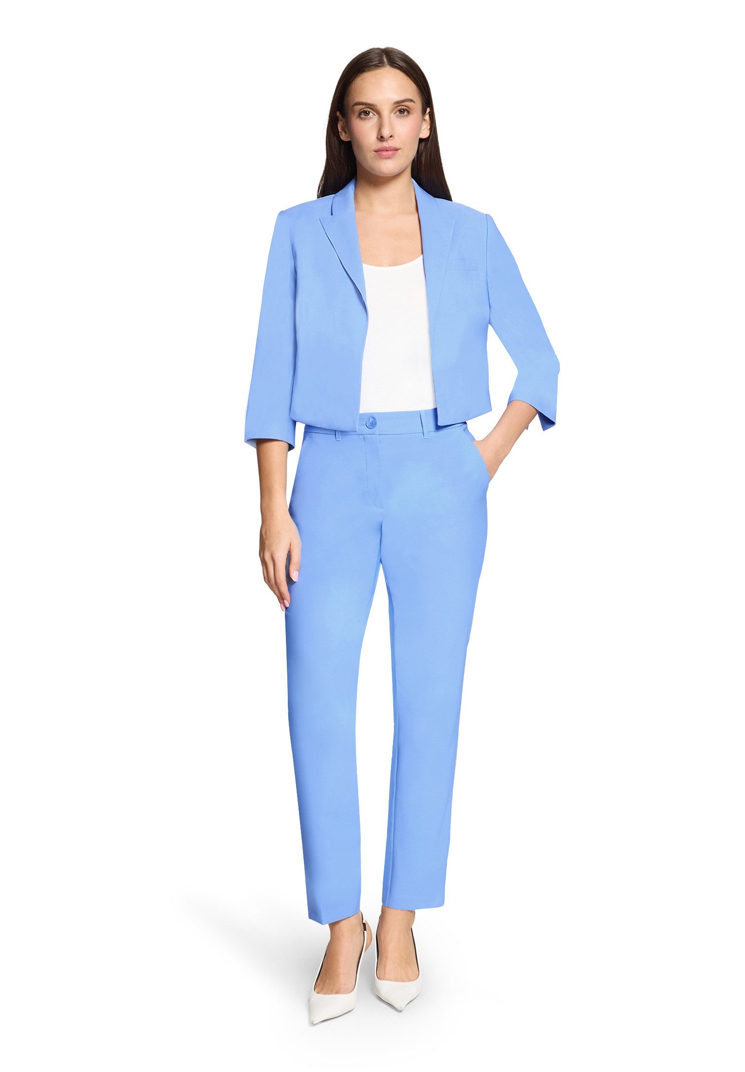 Betty Barclay Bügelfaltenhose Damen mit Bügelfalte Material