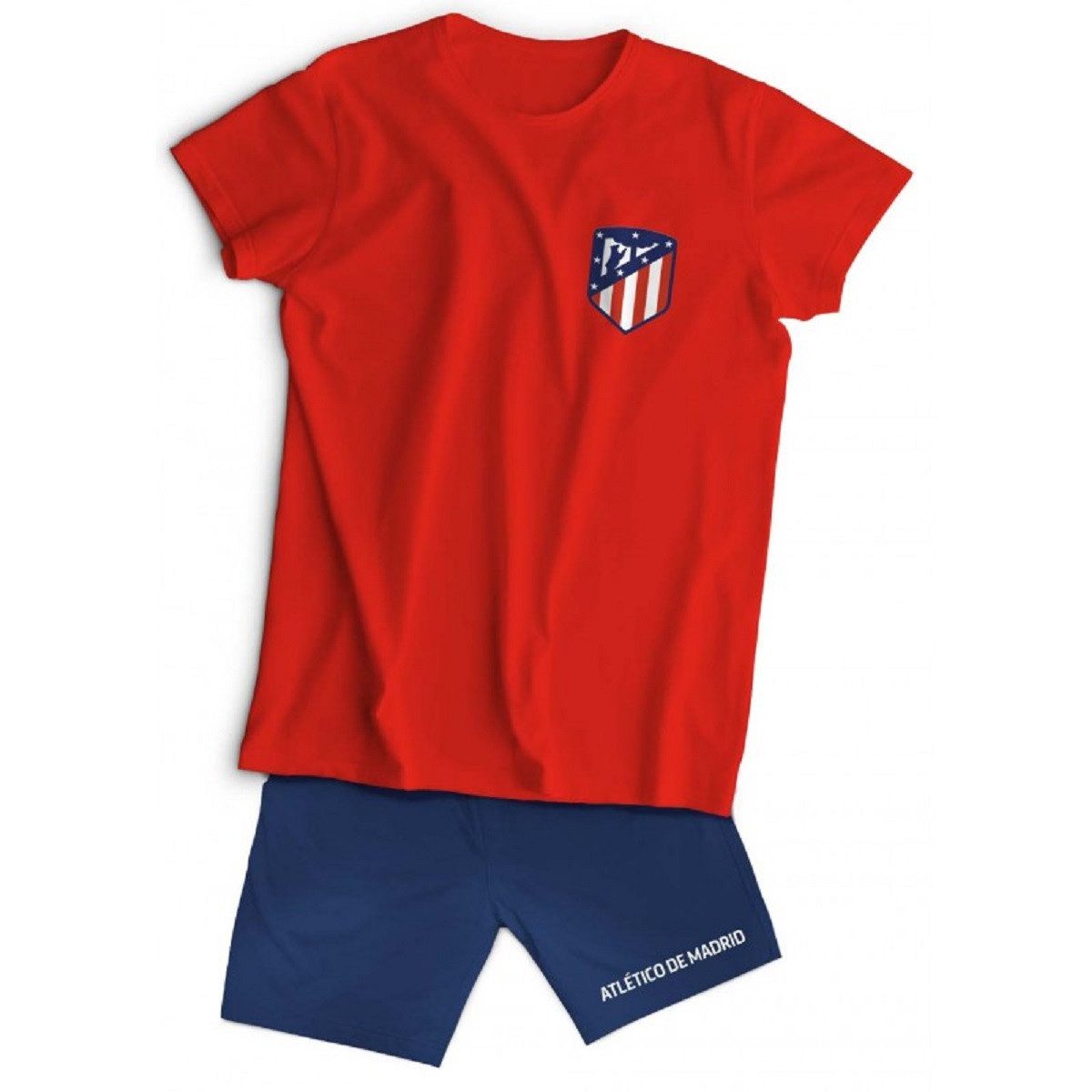 COFI 1453 Schlafanzug Kinder Schlafset Kurzarm Baumwolle Sommer Pyjama Set 2 Teilig (2 tlg)