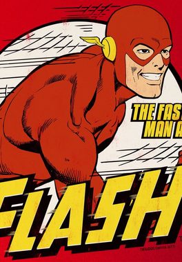 LOGOSHIRT T-Shirt The Fastest Man Alive mit coolem Superhelden-Print