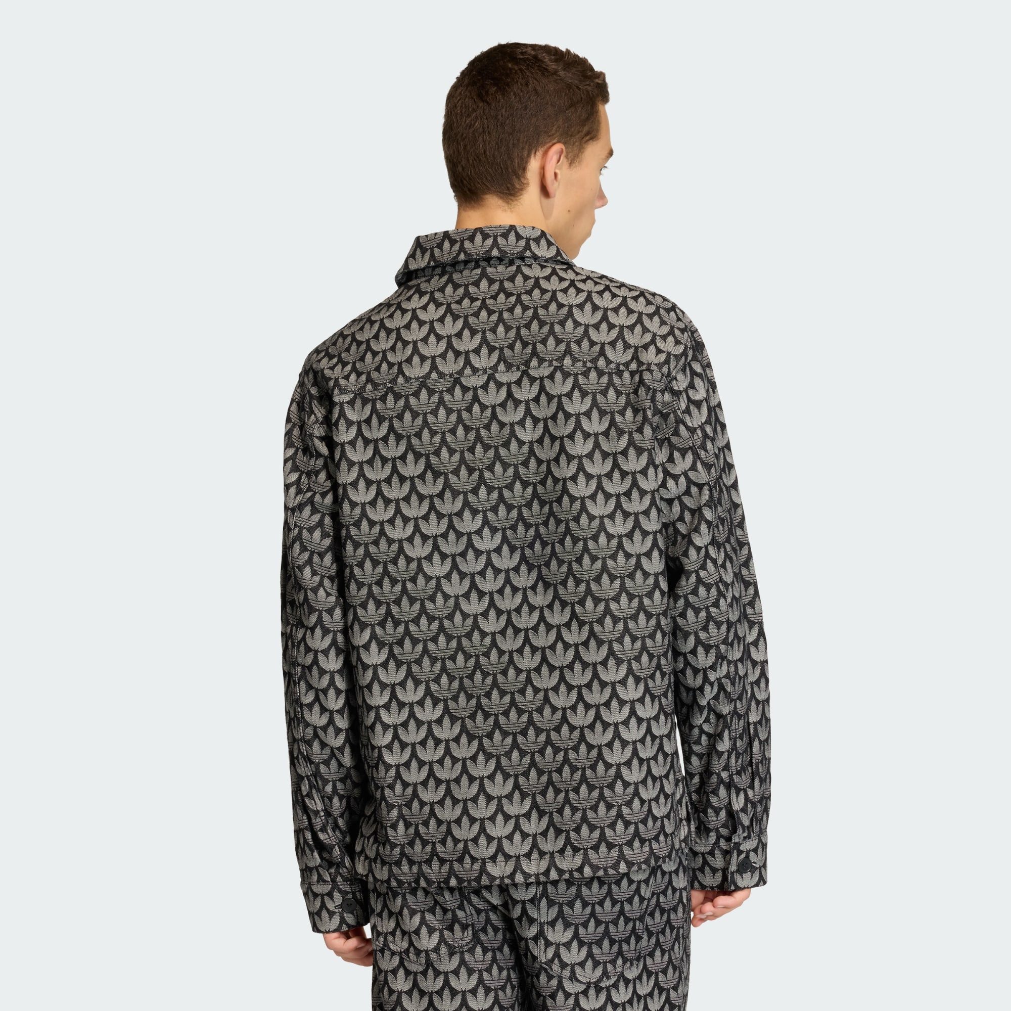 adidas Originals Jeanshemd DENIM MONOGRAMM HEMD (1-tlg)